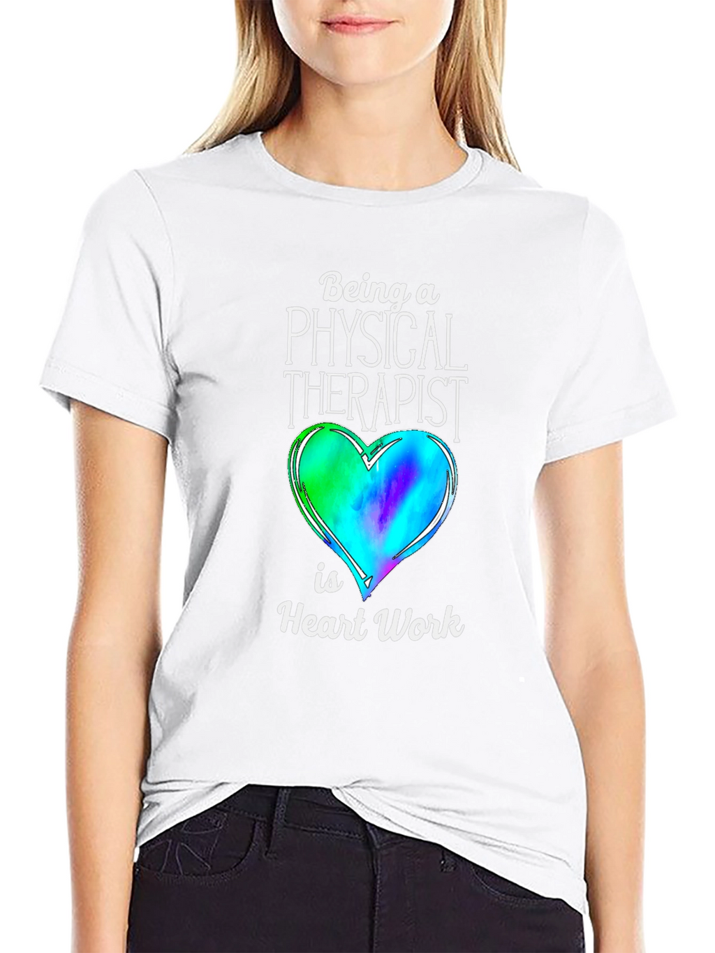 Physical Therapist Heart Work T-Shirt