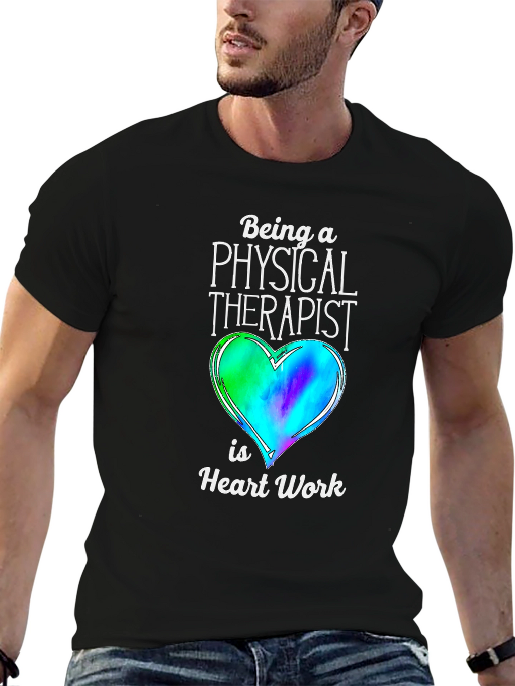 Physical Therapist Heart Work T-Shirt