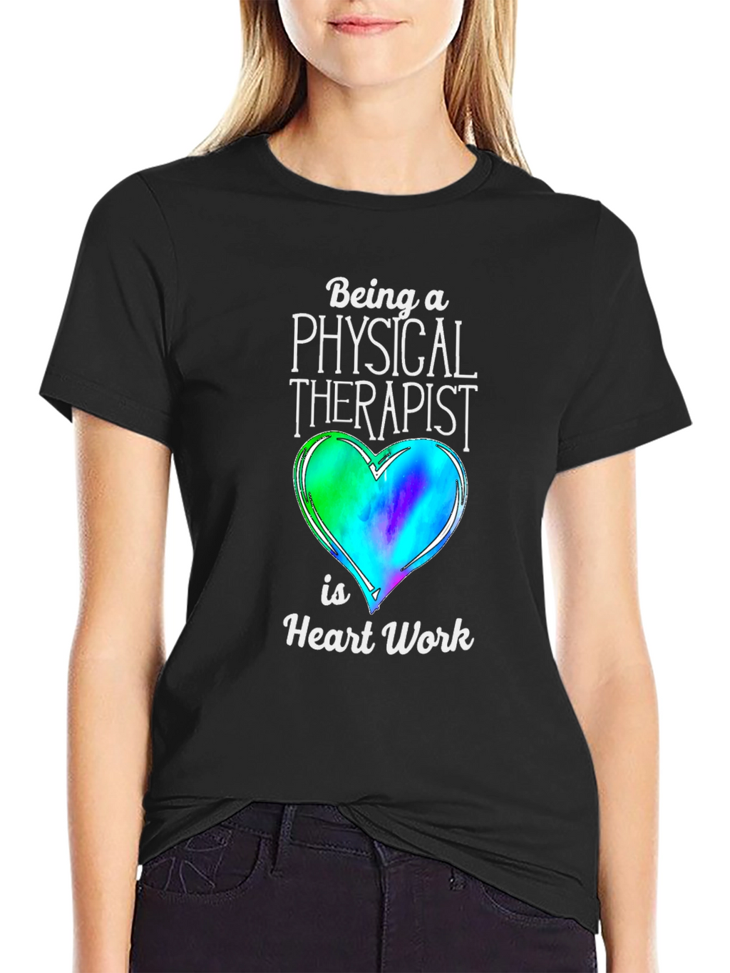 Physical Therapist Heart Work T-Shirt