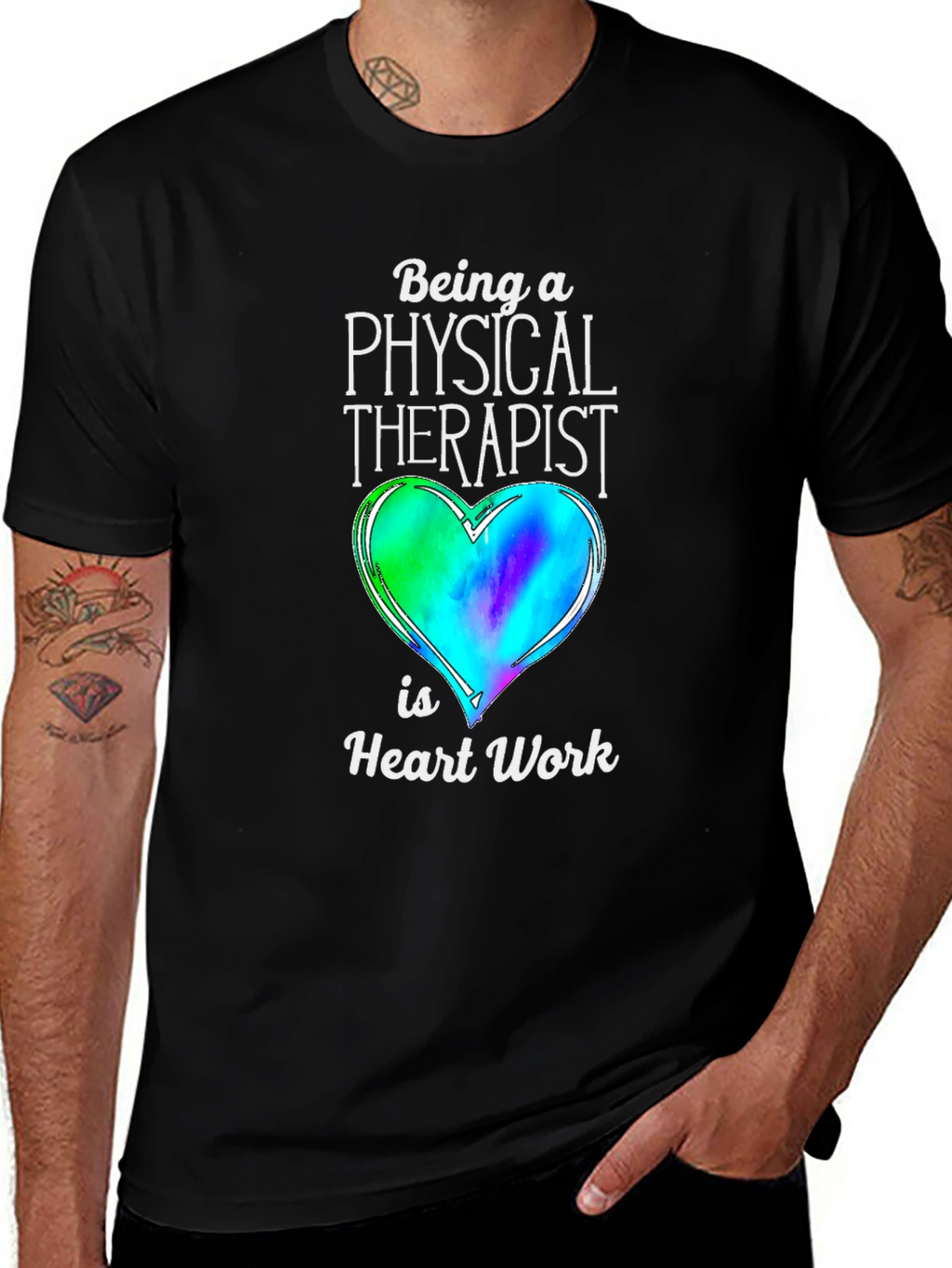 Physical Therapist Heart Work T-Shirt