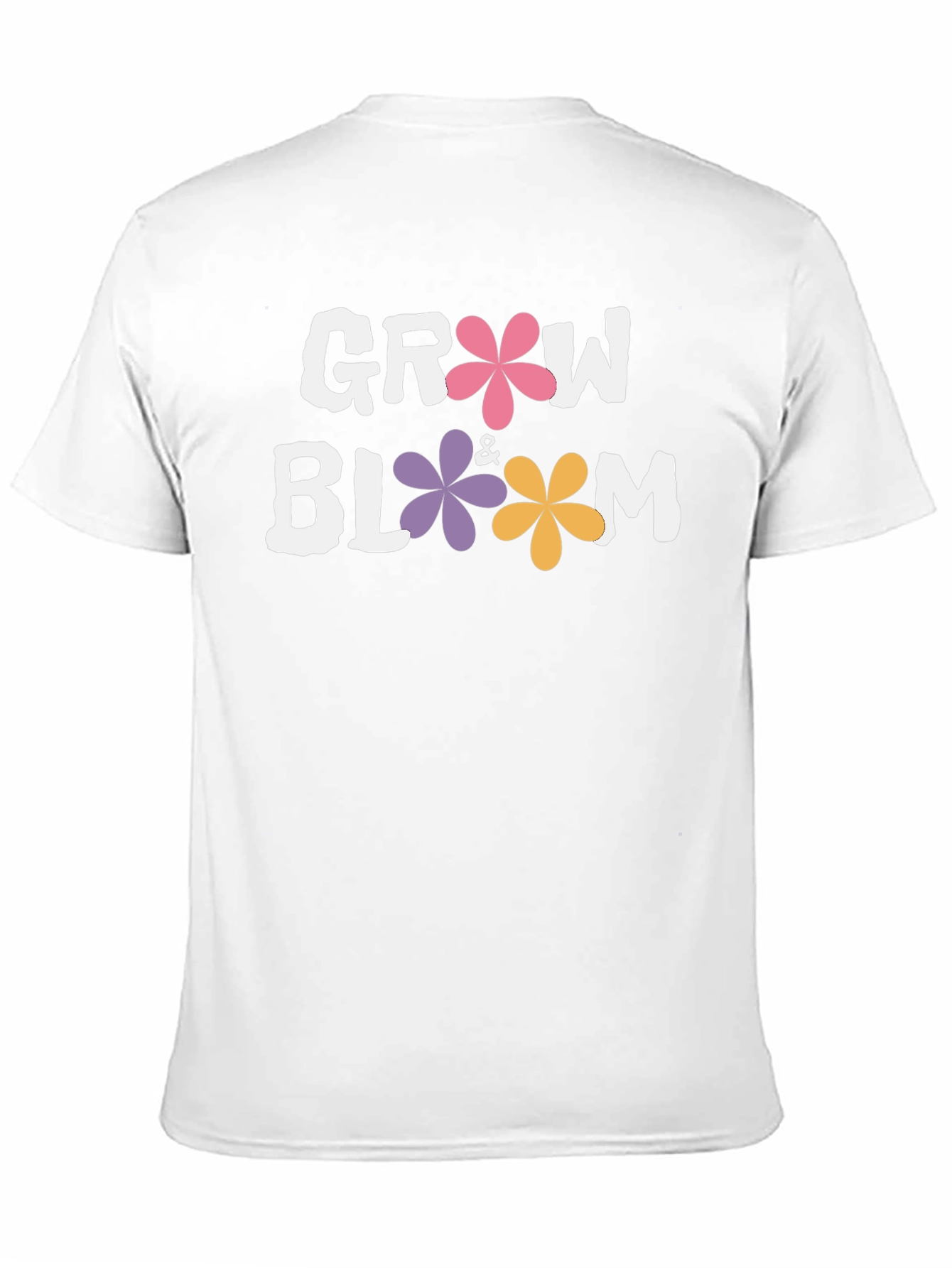 Grow & Bloom Graphic T-Shirt - Black