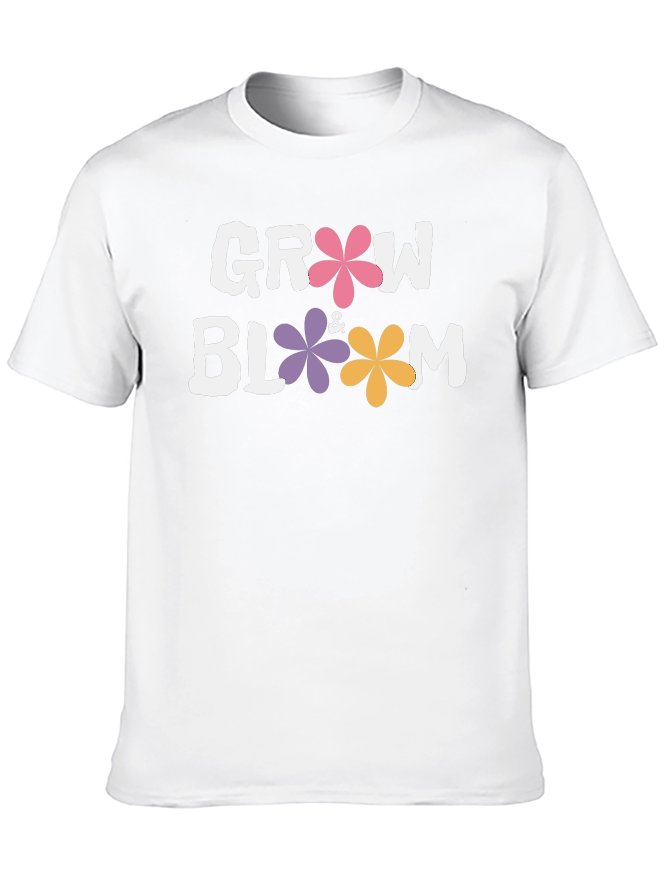 Grow & Bloom Graphic T-Shirt - Black