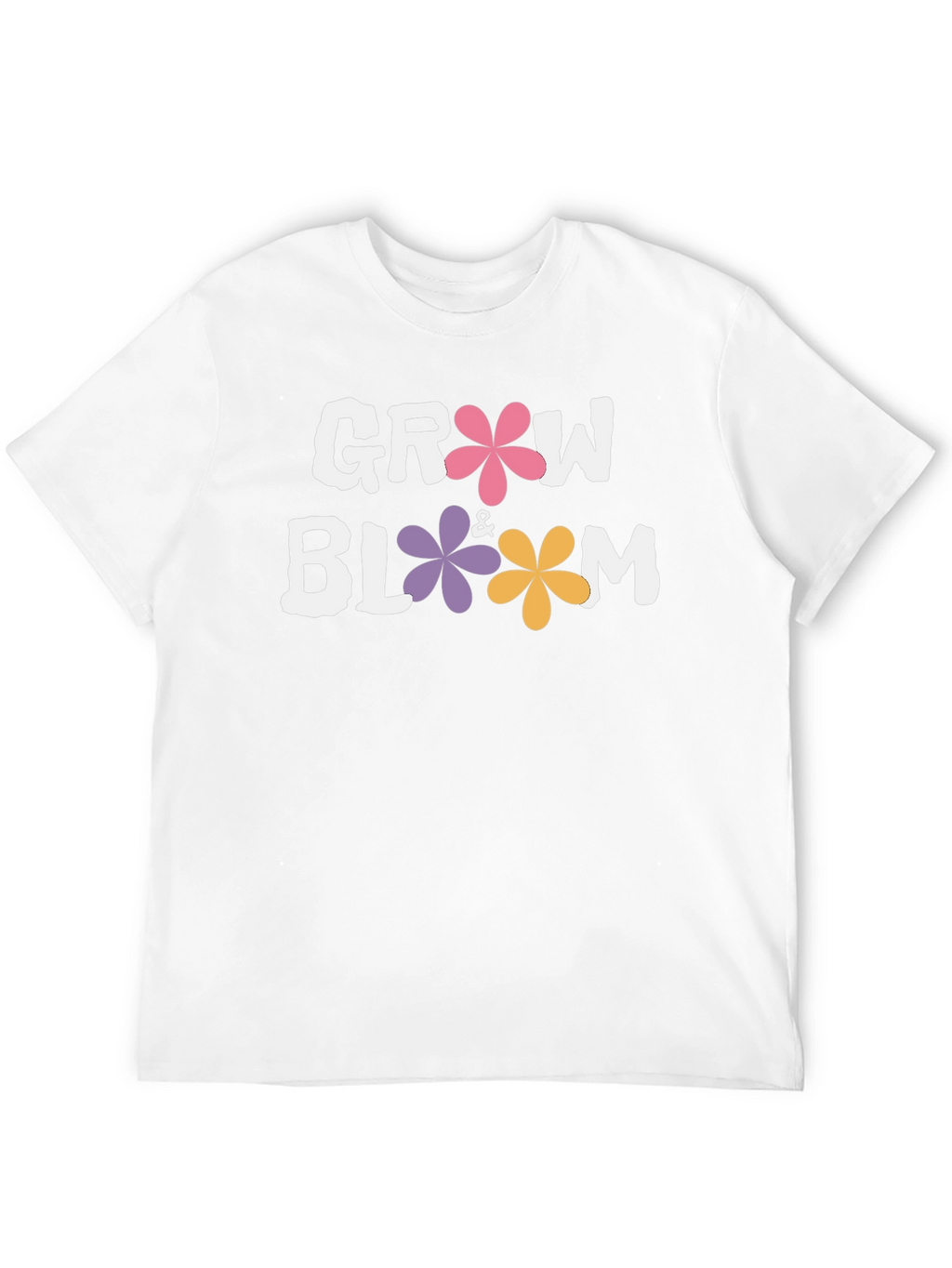 Grow & Bloom Graphic T-Shirt - Black