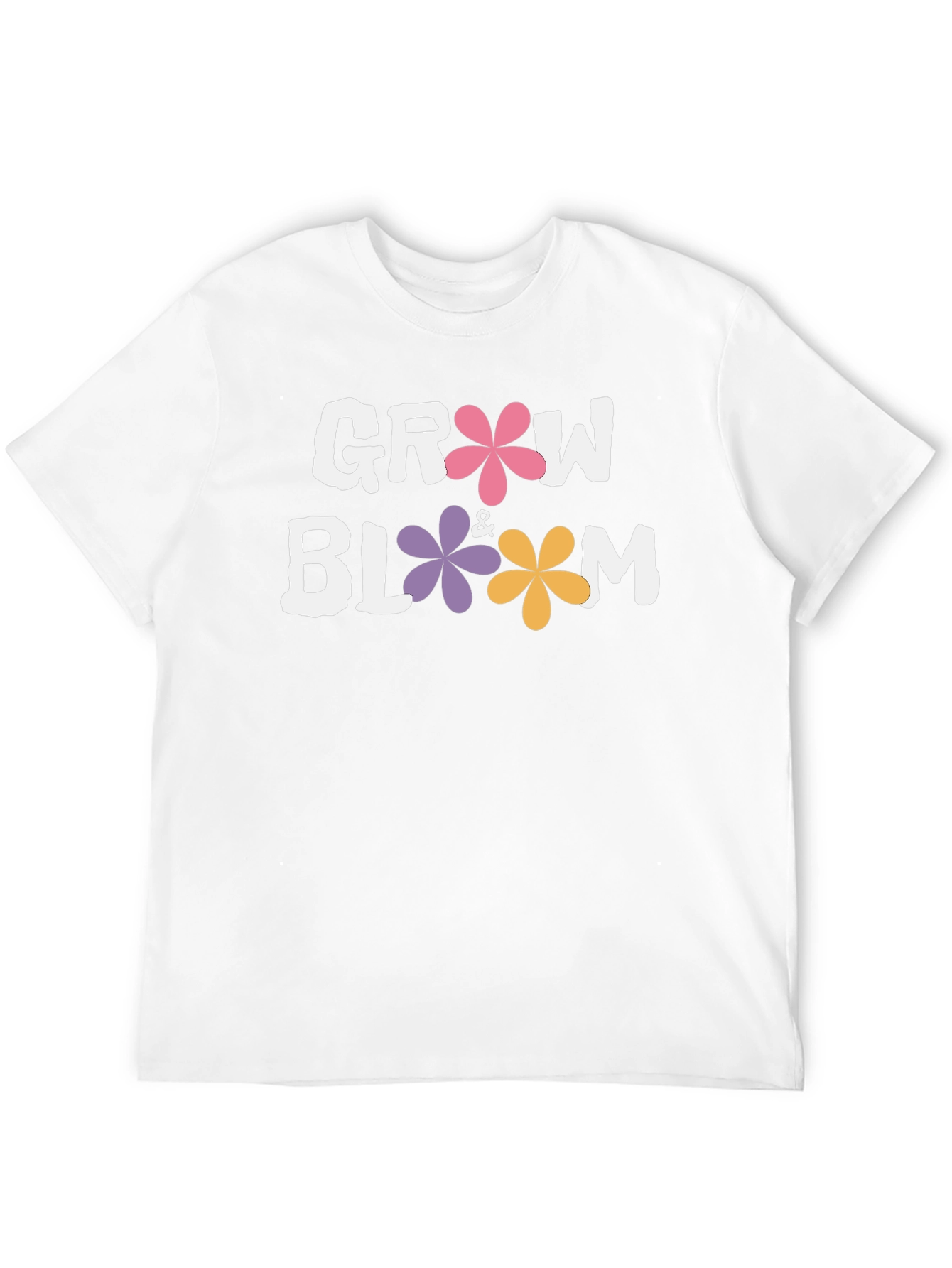 Grow & Bloom Graphic T-Shirt - Black