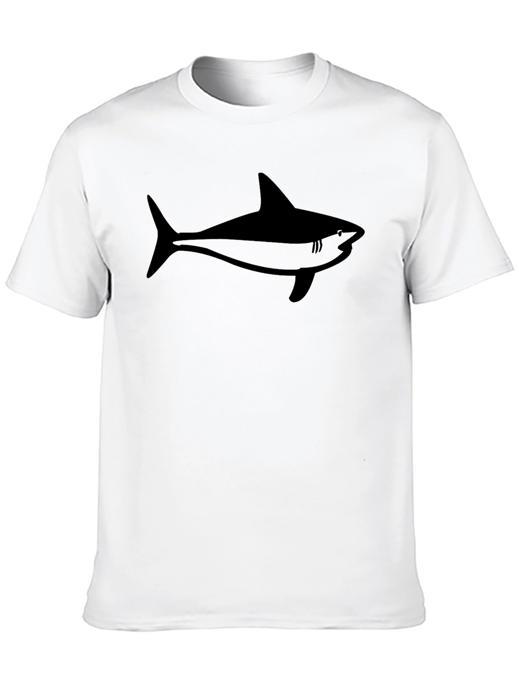 Shark Graphic Black T-Shirt