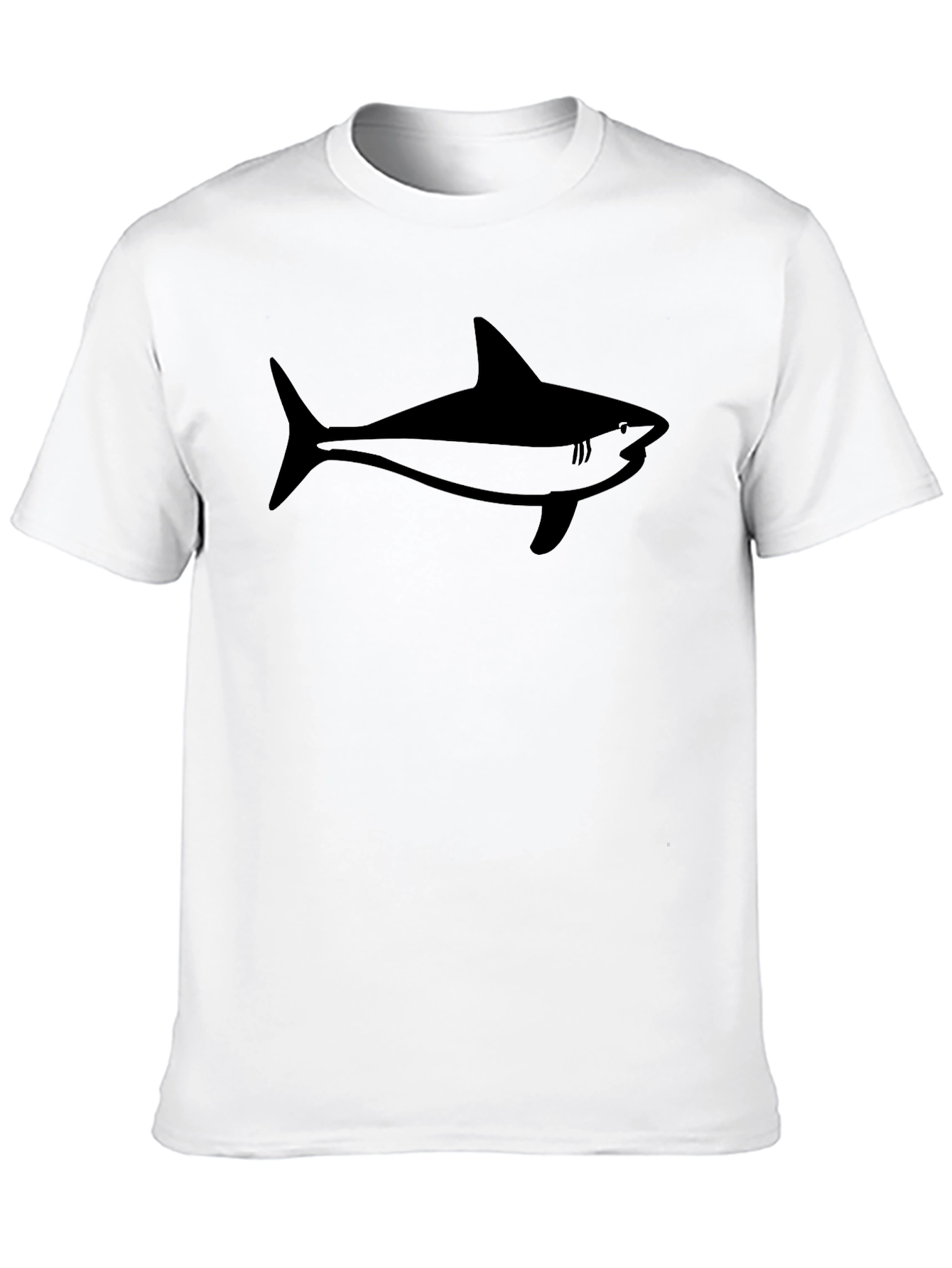 Shark Graphic Black T-Shirt