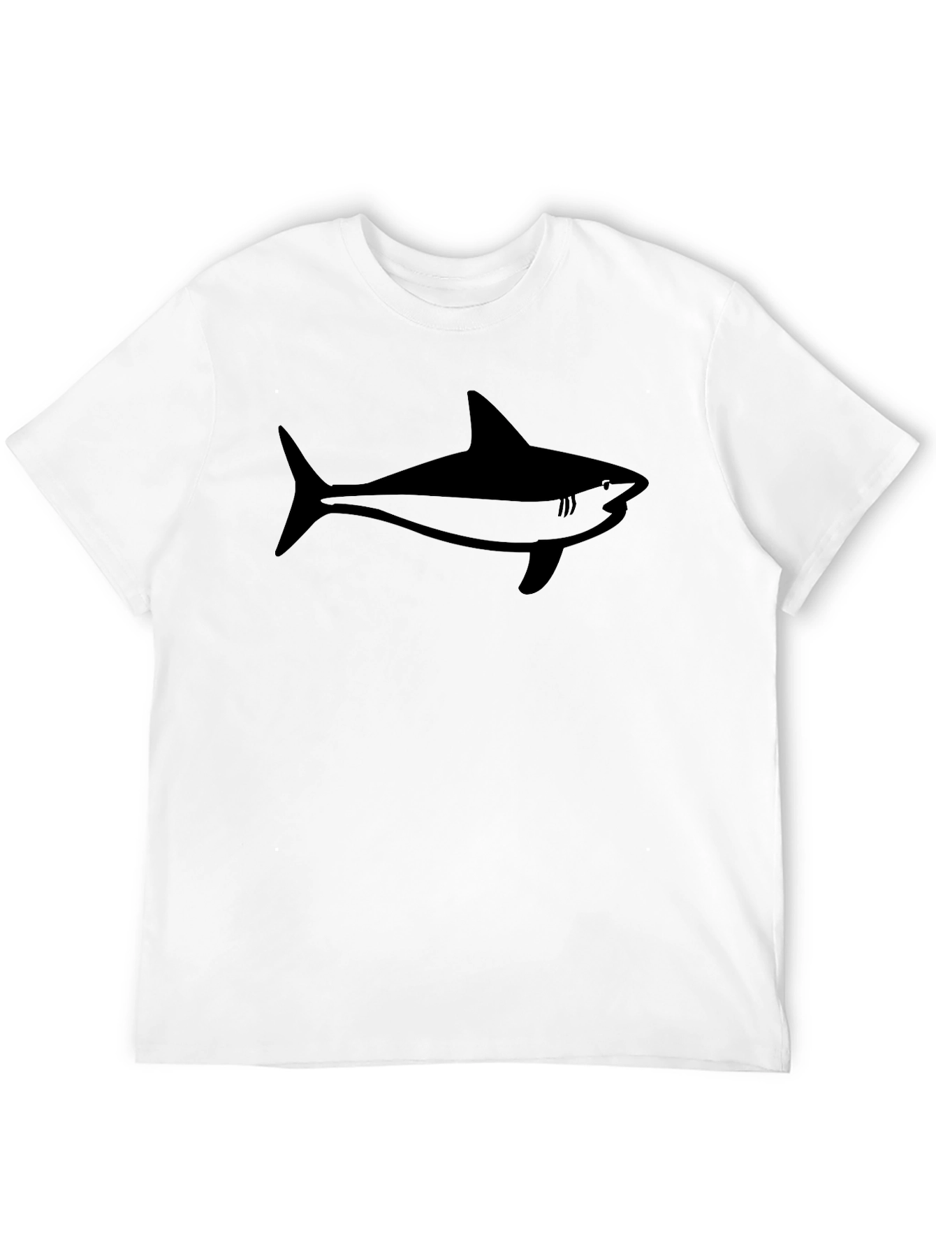 Shark Graphic Black T-Shirt