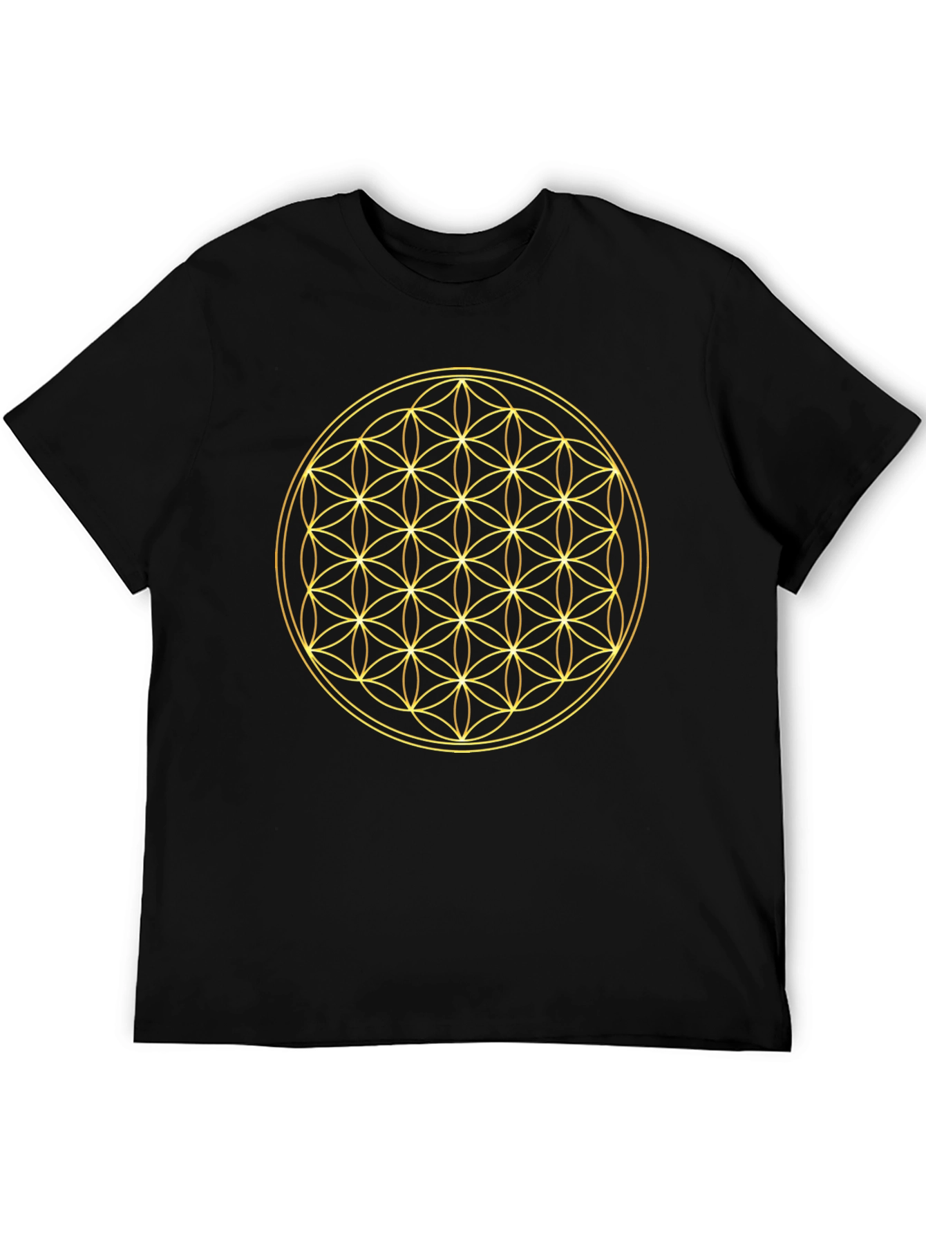 Flower of Life Graphic Tee - Geometric Design