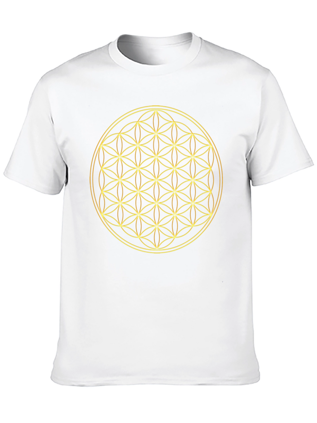 Flower of Life Graphic Tee - Geometric Design