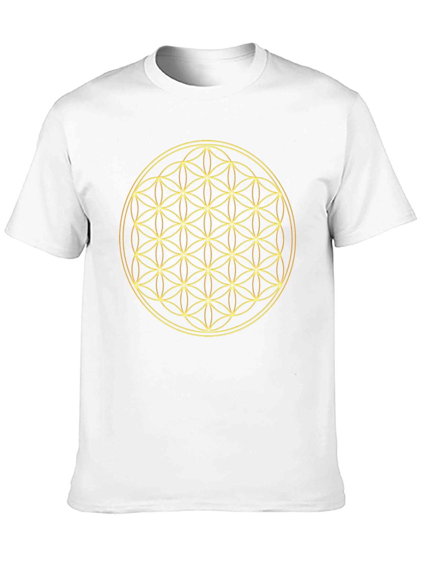 Flower of Life Graphic Tee - Geometric Design