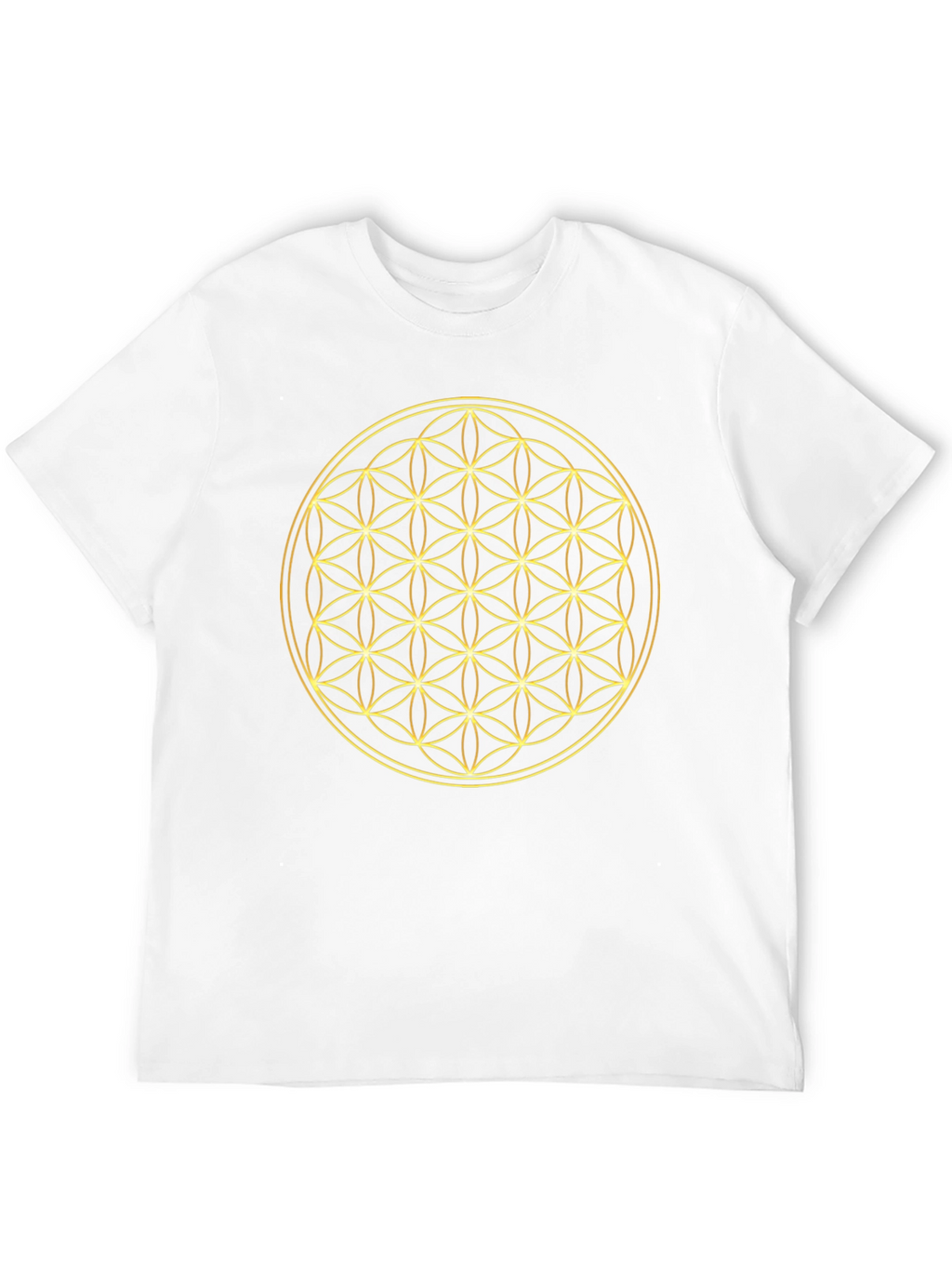 Flower of Life Graphic Tee - Geometric Design