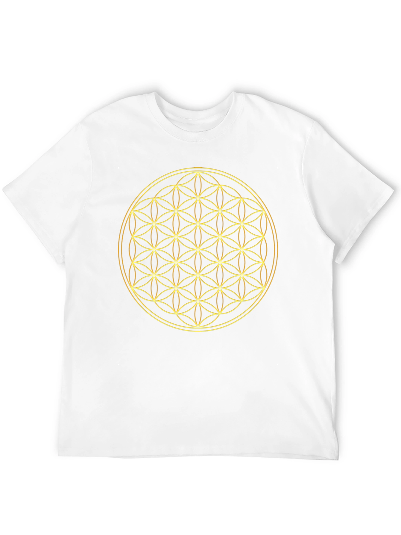 Flower of Life Graphic Tee - Geometric Design