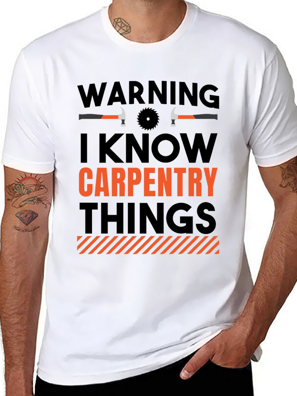 Warning Carpentry Things T-Shirt