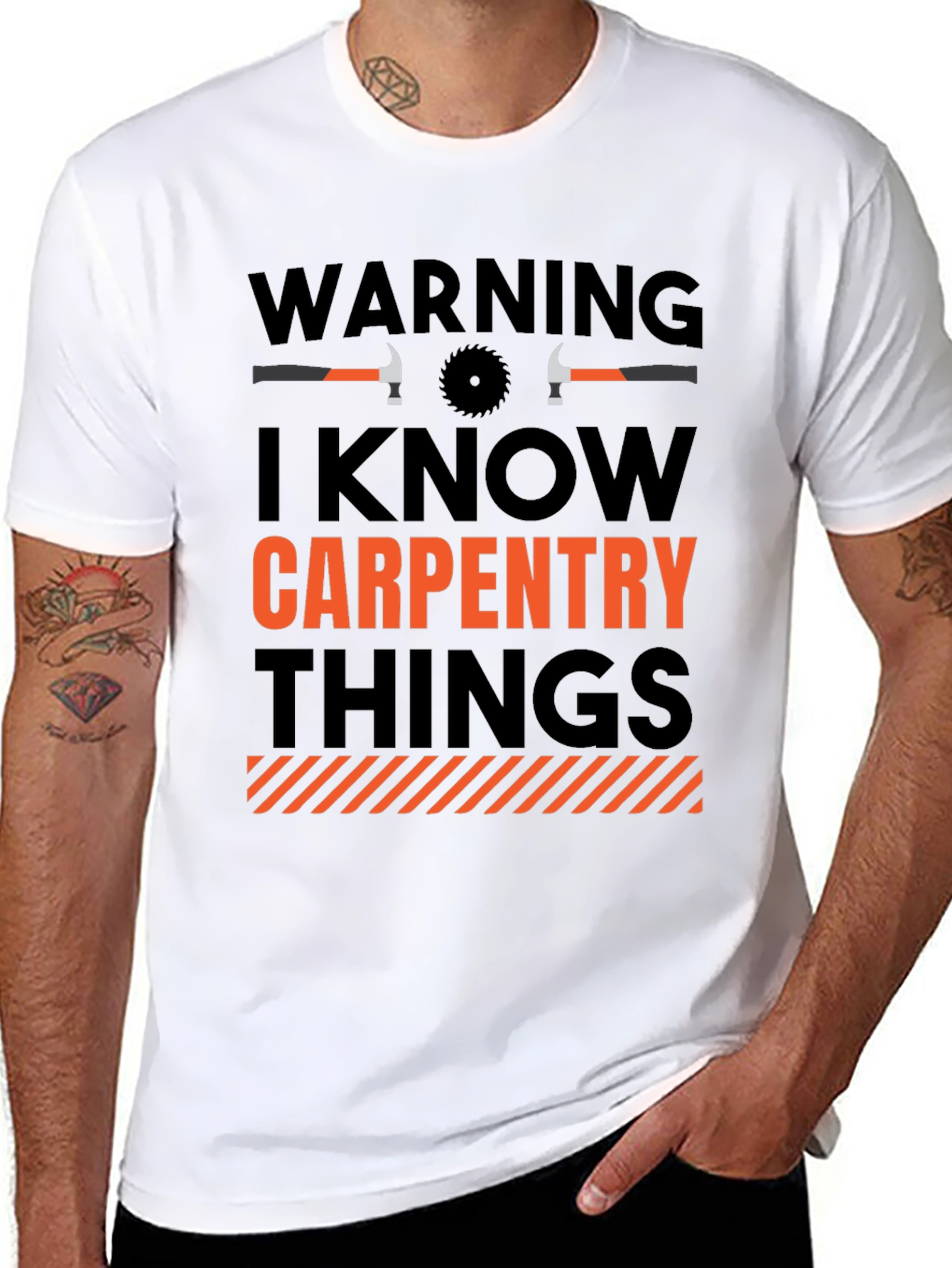 Warning Carpentry Things T-Shirt