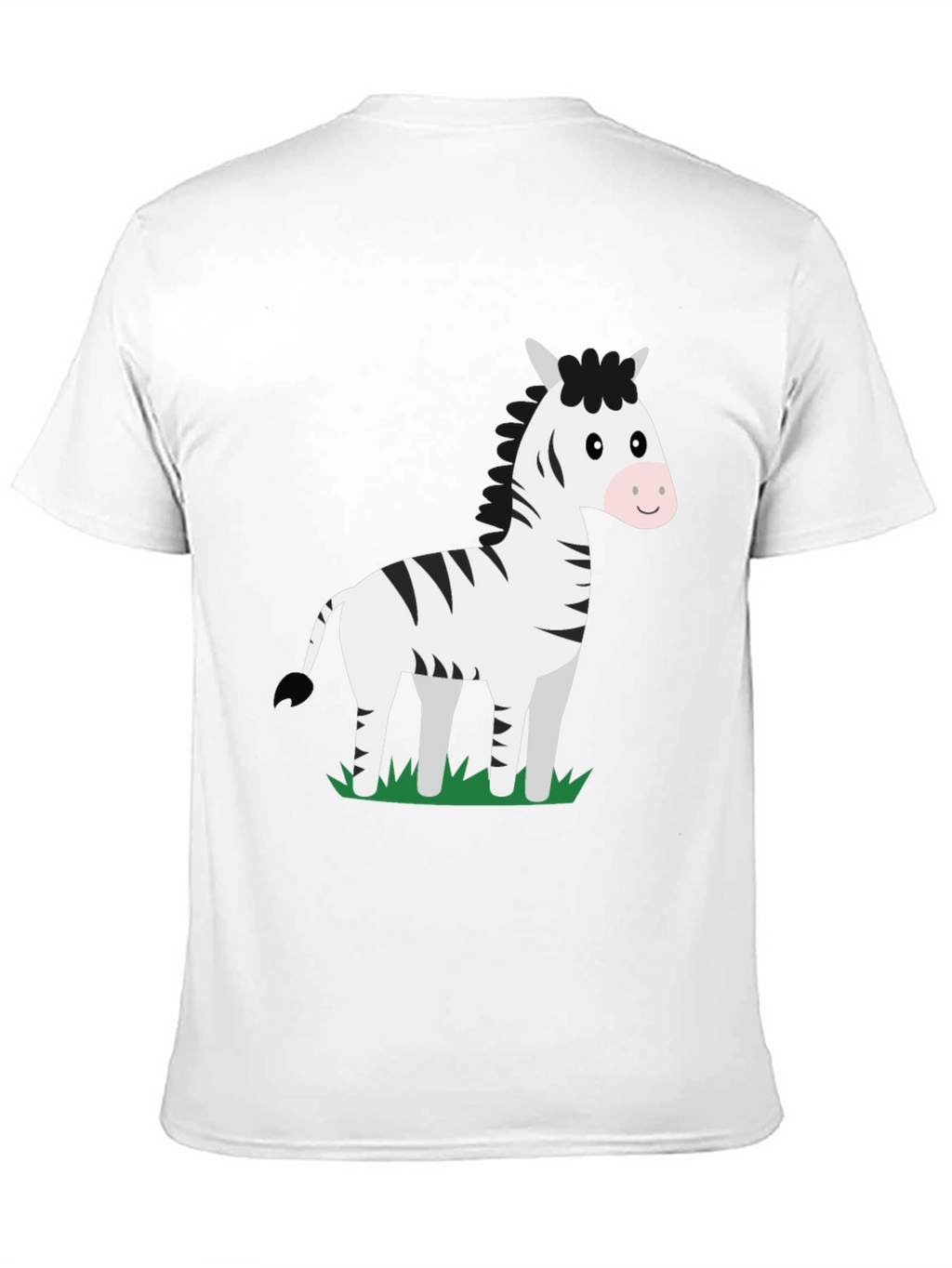 Zebra Graphic T-Shirt - Black