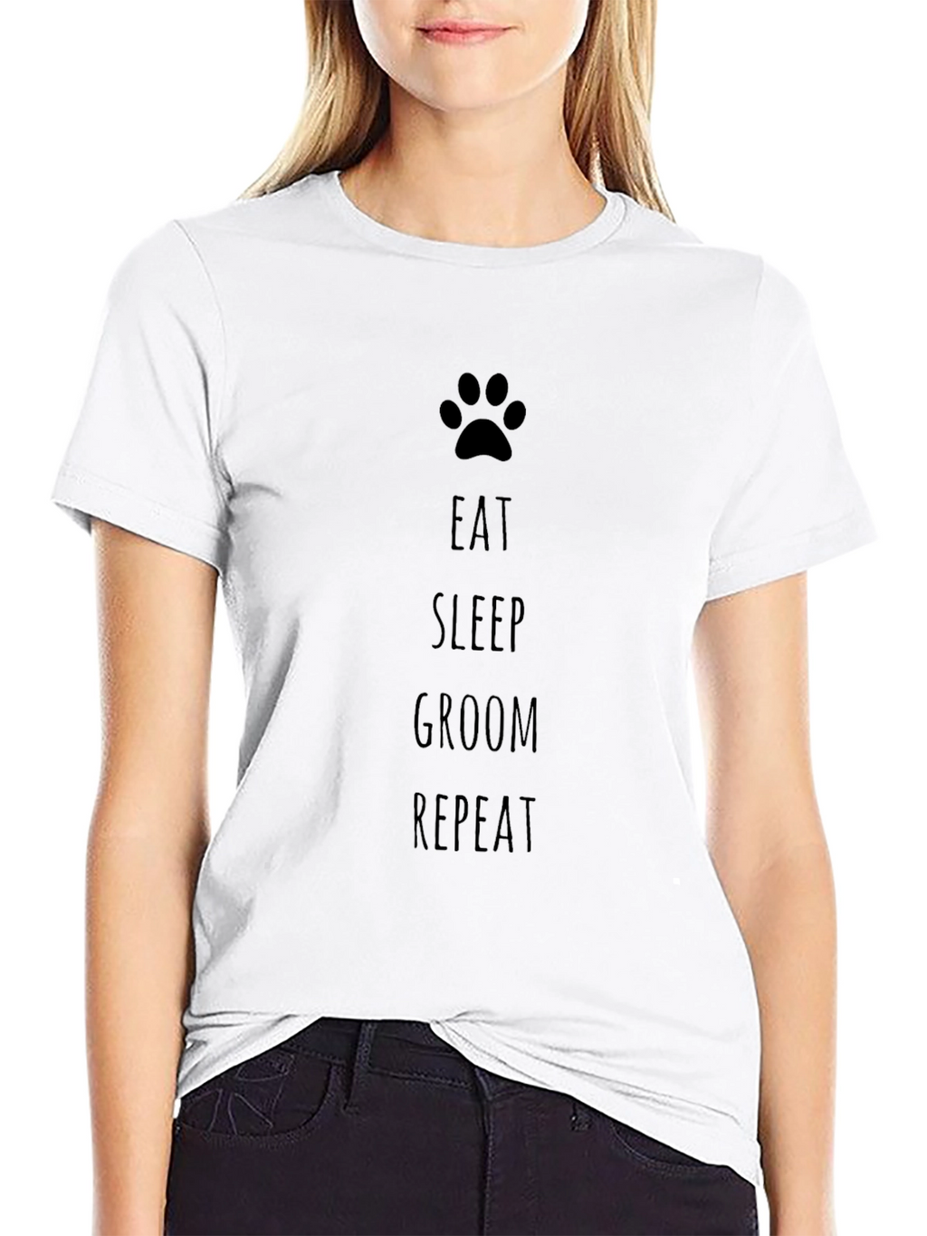Eat Sleep Groom Repeat T-Shirt