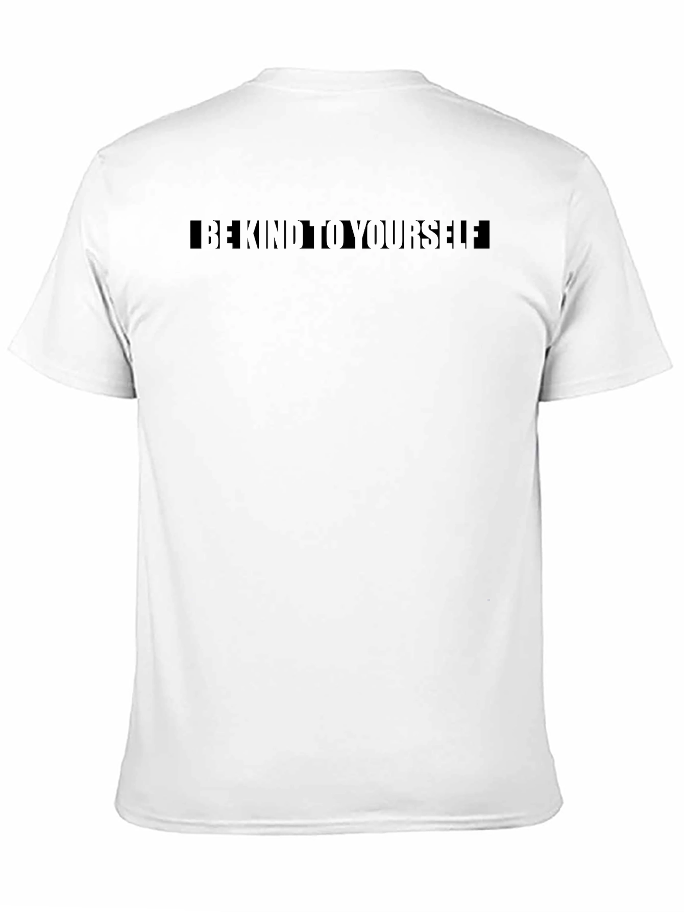 Be Kind To Yourself Black Graphic Tee