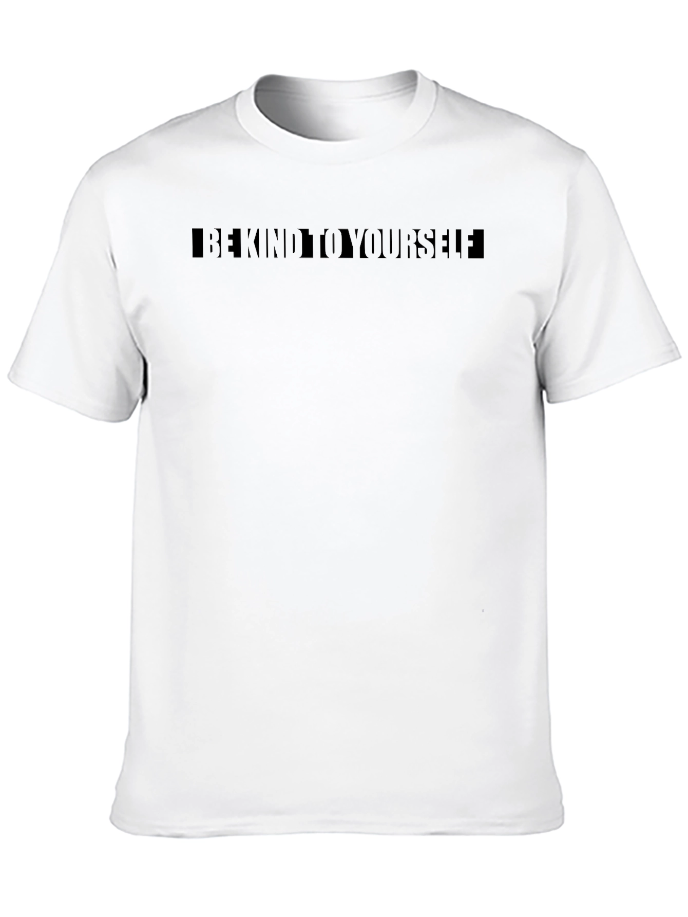 Be Kind To Yourself Black Graphic Tee