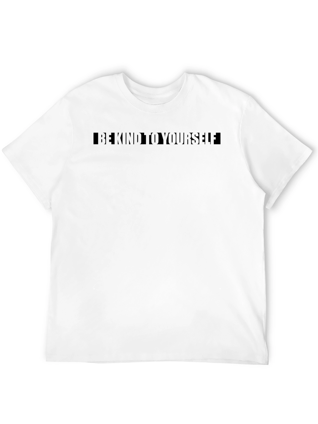 Be Kind To Yourself Black Graphic Tee