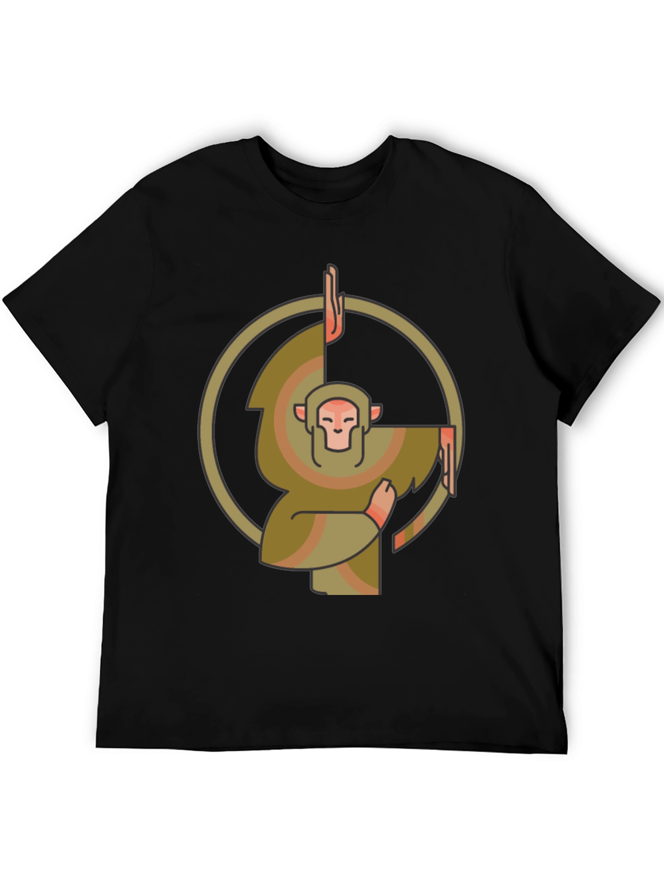 Monkey Kung Fu Graphic Tee - Cool Martial Arts Shirt