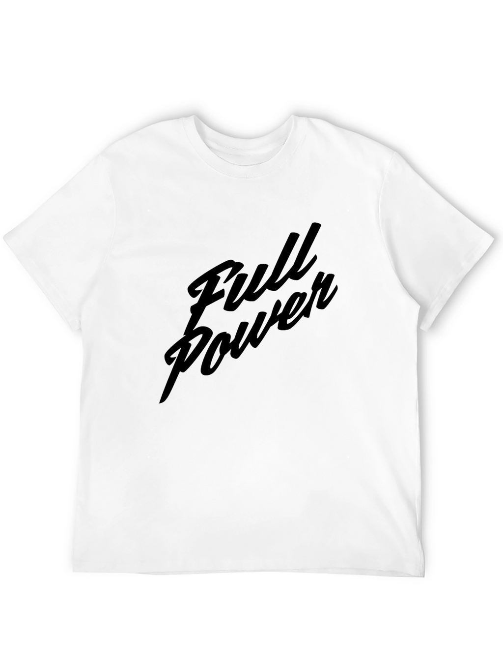 Full Power Graphic Tee - Classic Black