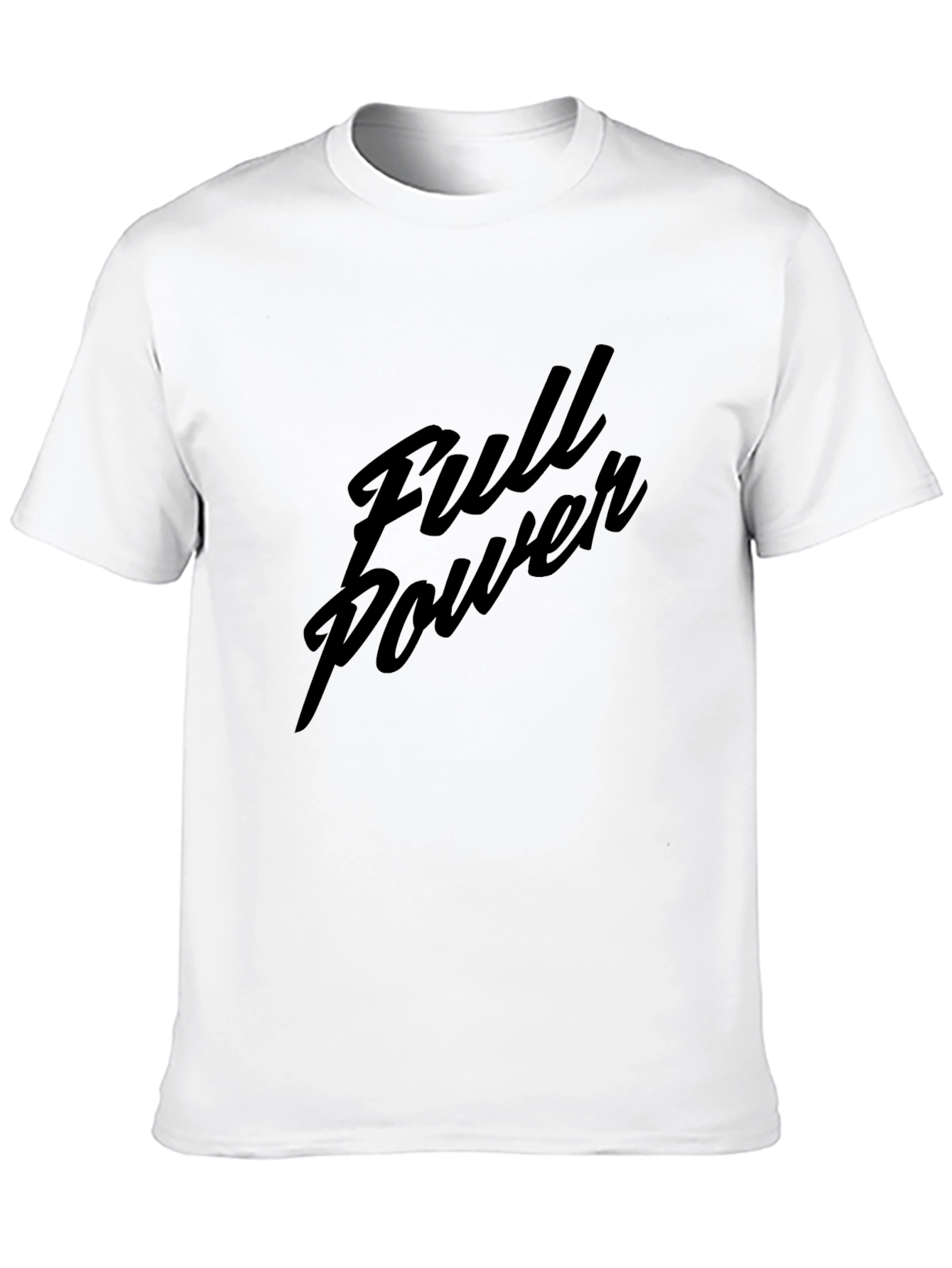 Full Power Graphic Tee - Classic Black
