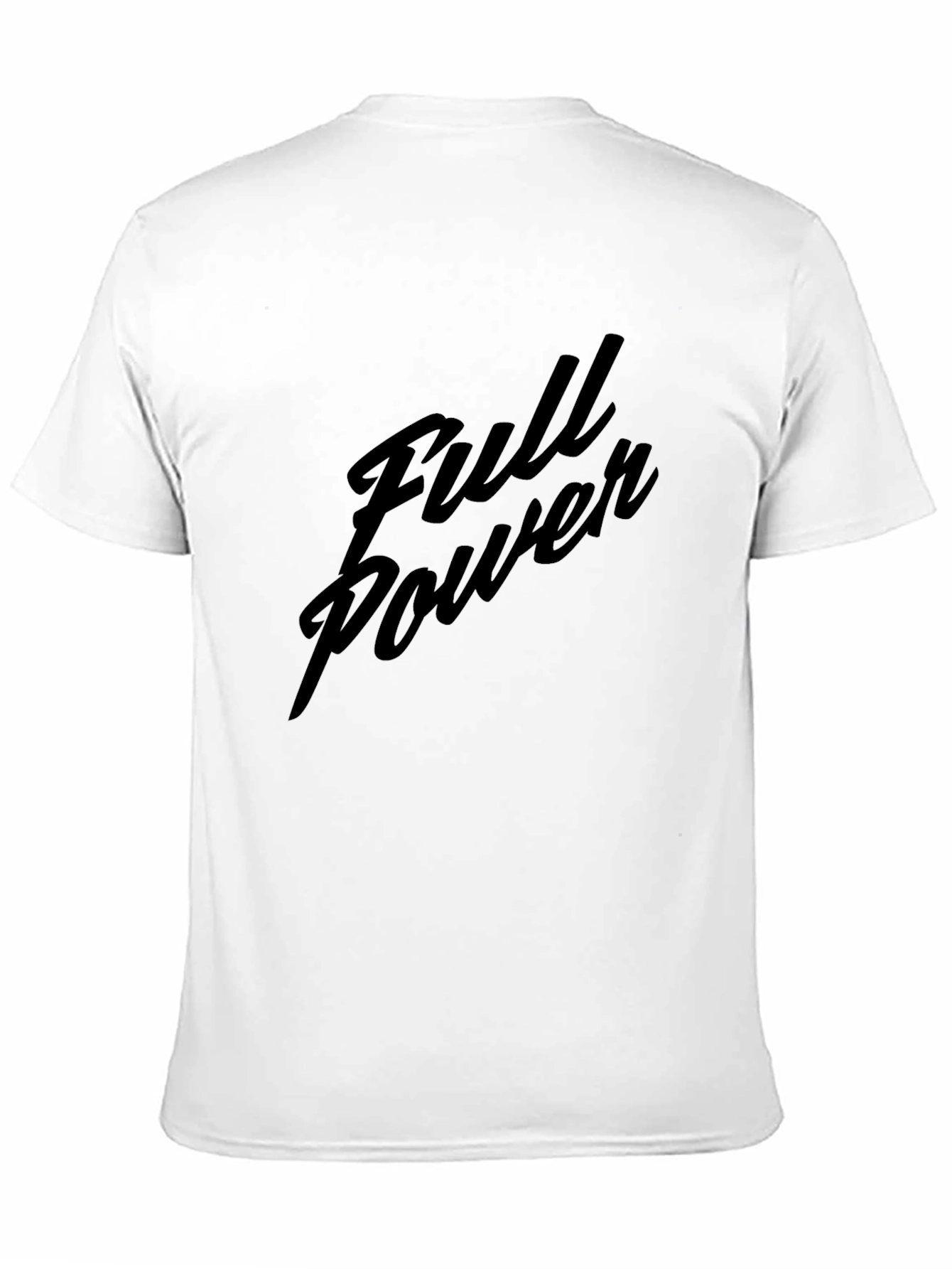 Full Power Graphic Tee - Classic Black