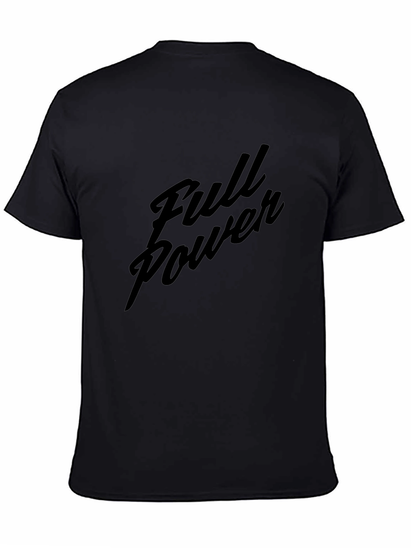 Full Power Graphic Tee - Classic Black