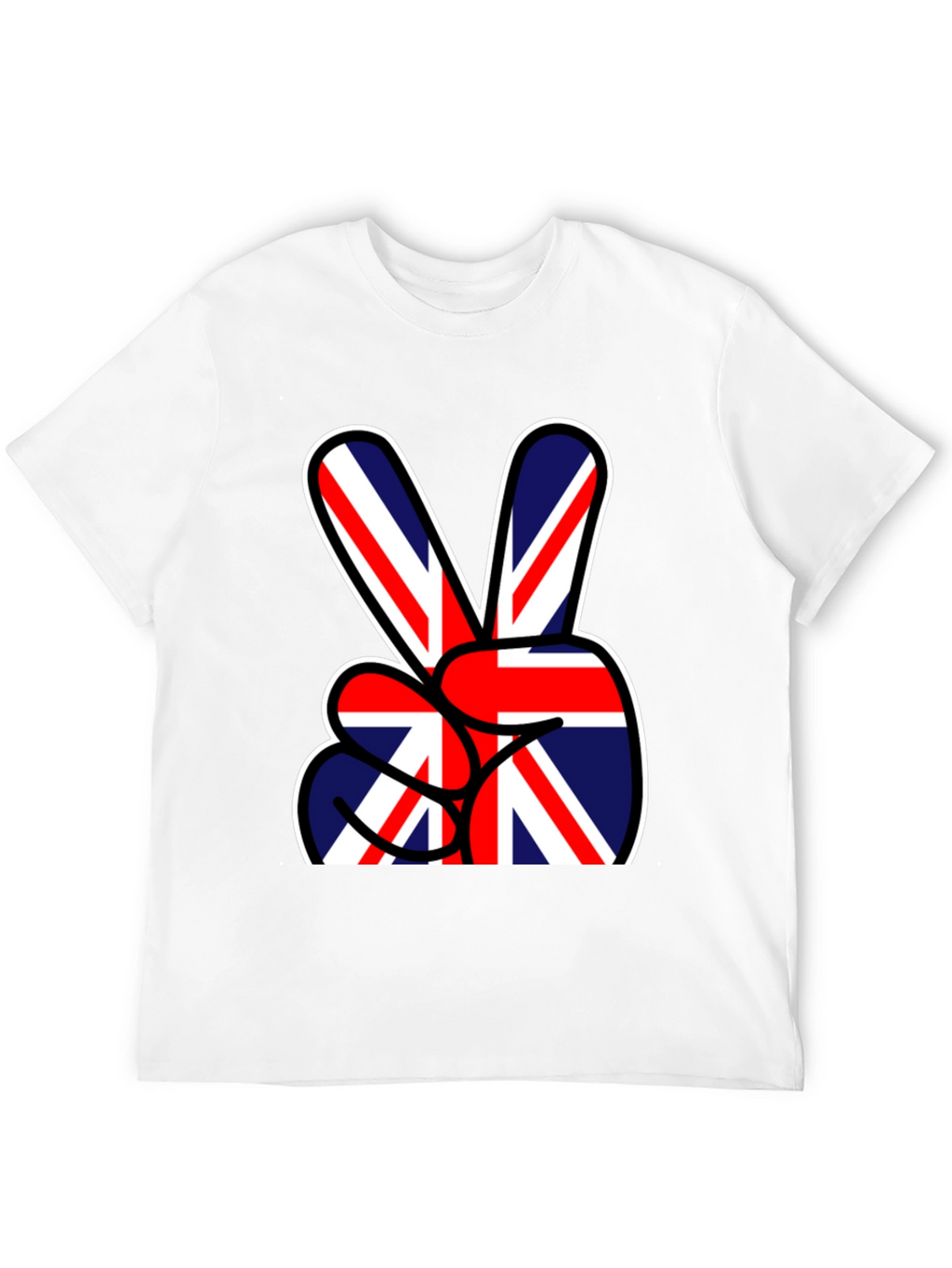 Union Jack Peace Sign T-Shirt