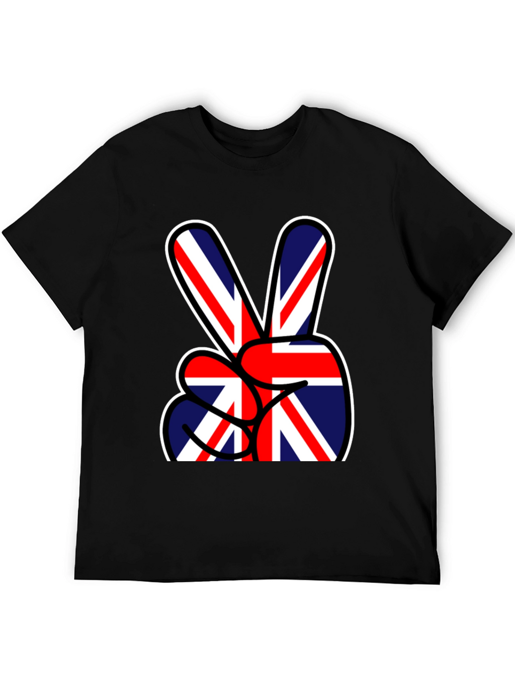 Union Jack Peace Sign T-Shirt