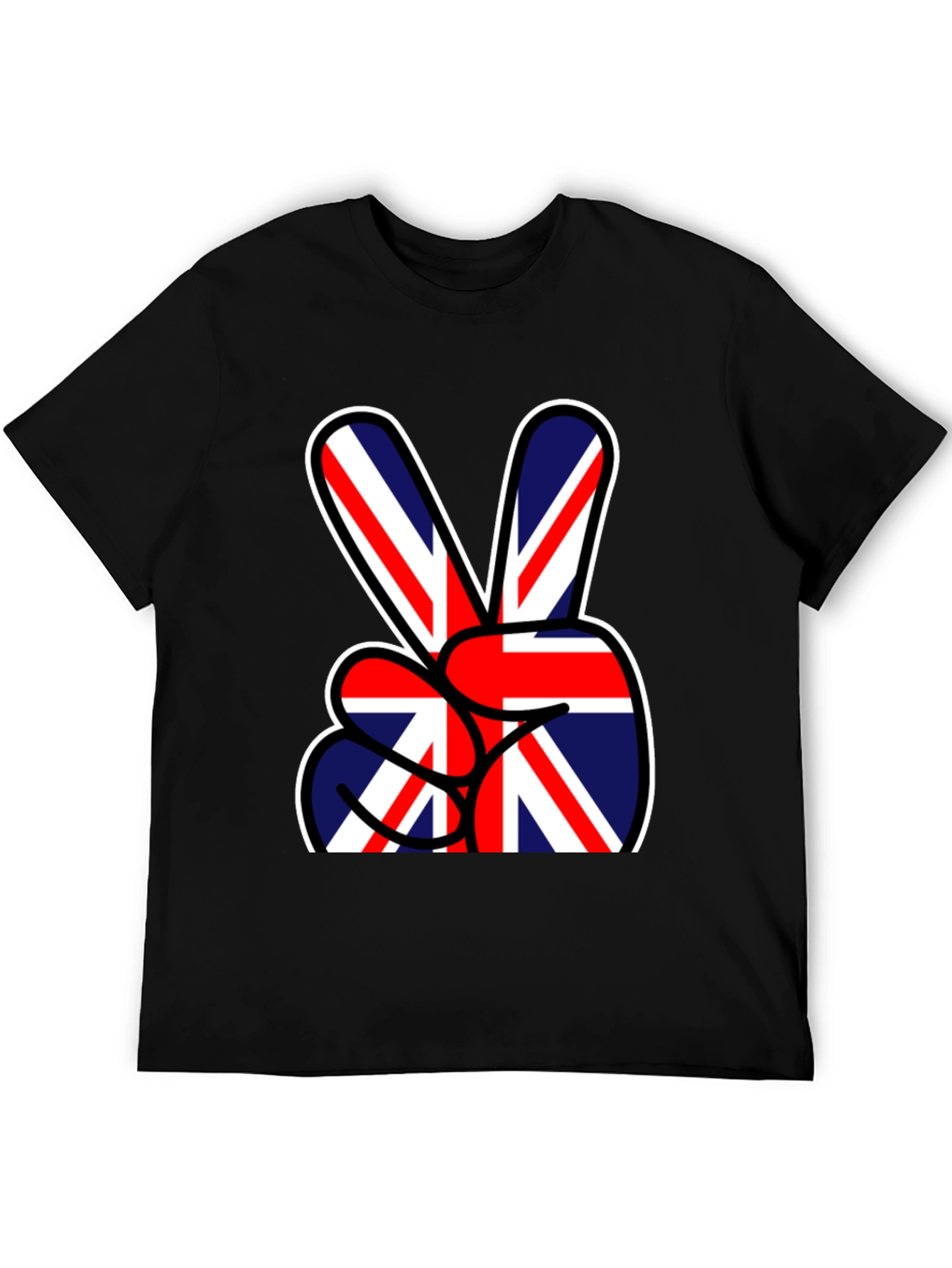 Union Jack Peace Sign T-Shirt