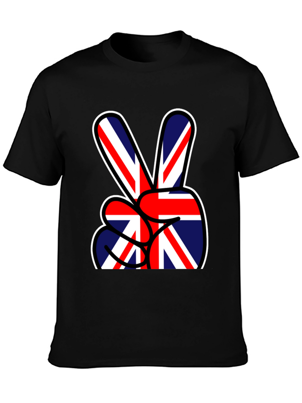 Union Jack Peace Sign T-Shirt