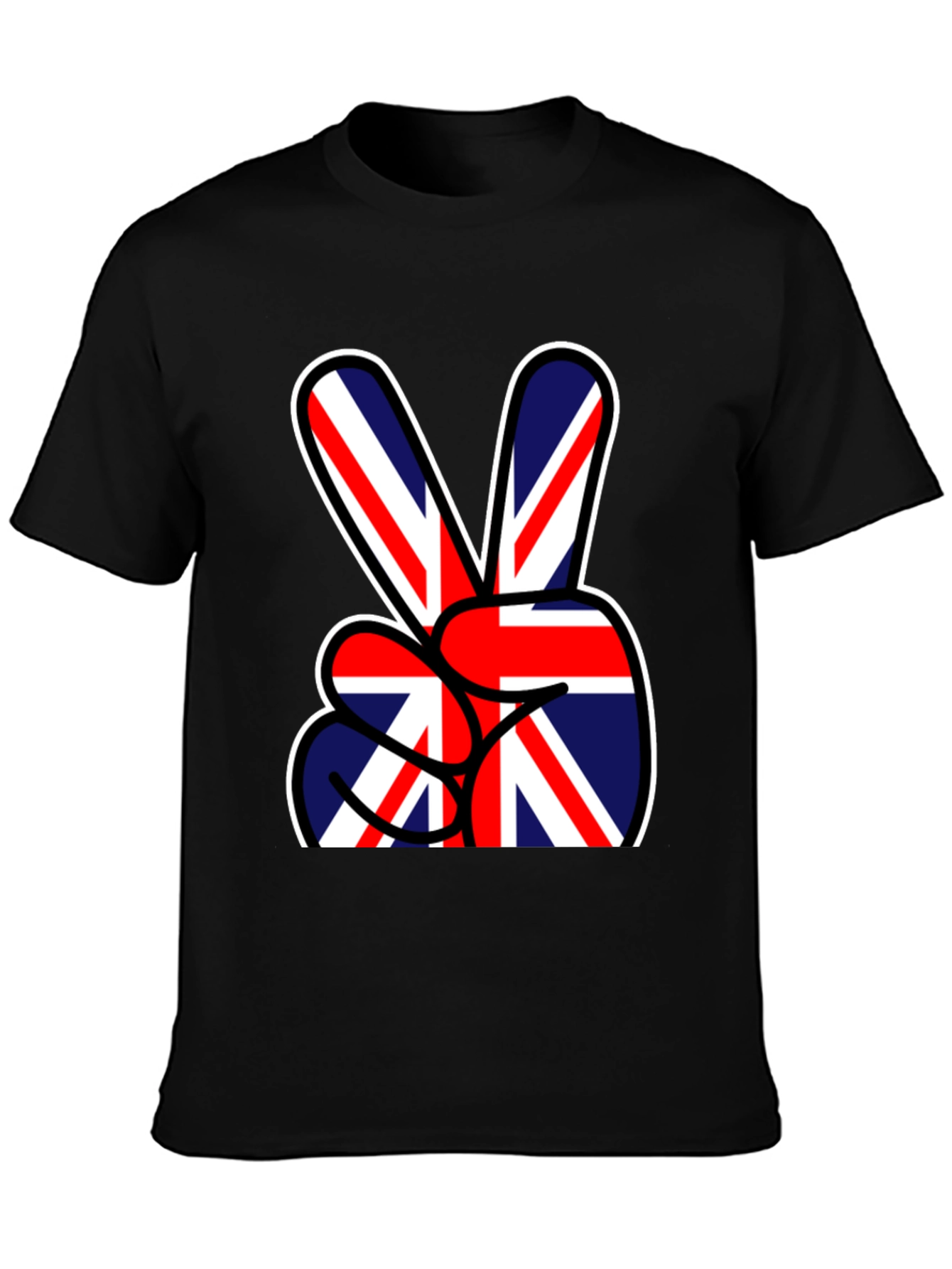 Union Jack Peace Sign T-Shirt