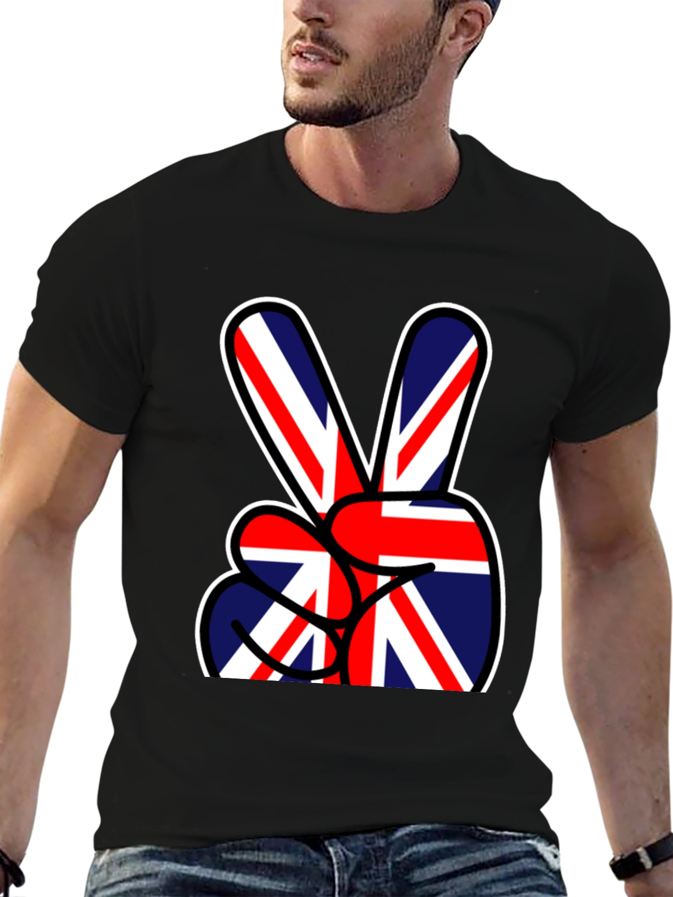 Union Jack Peace Sign T-Shirt