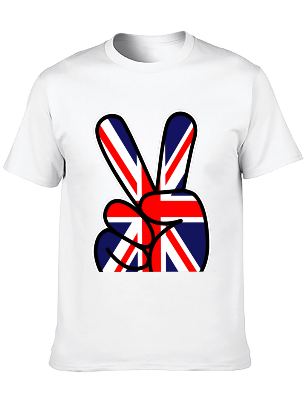Union Jack Peace Sign T-Shirt