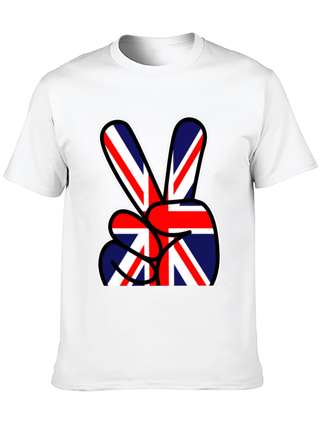 Union Jack Peace Sign T-Shirt