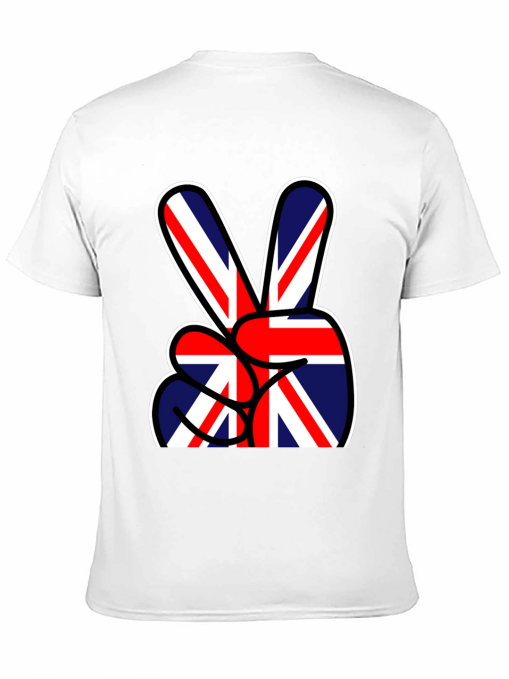 Union Jack Peace Sign T-Shirt