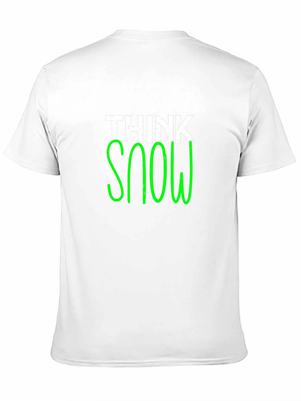 Think Snow Black T-Shirt