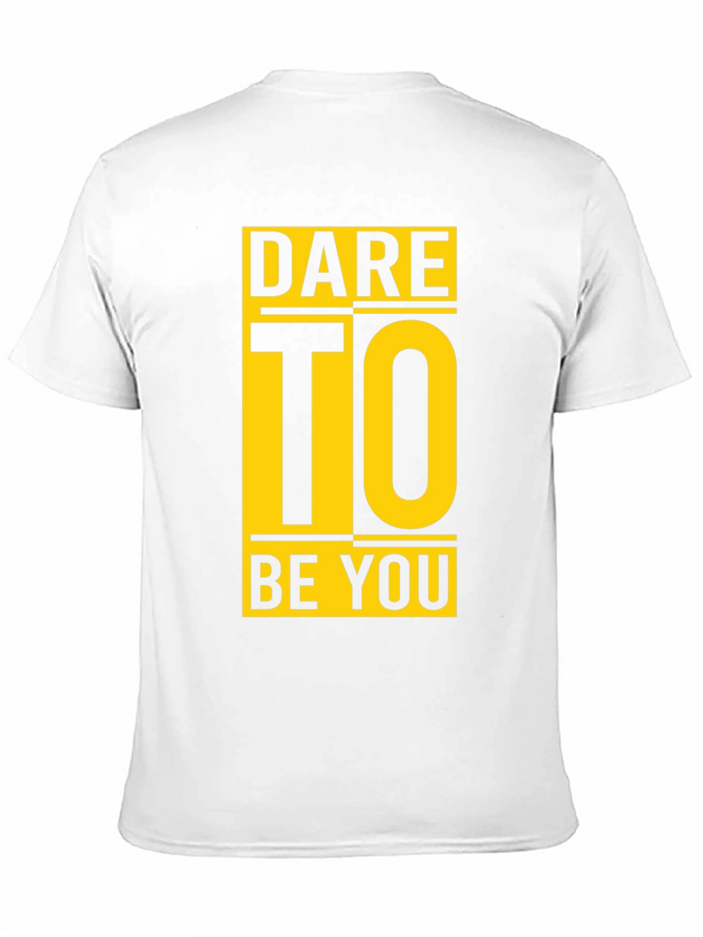 Dare To Be You Graphic Black T-Shirt