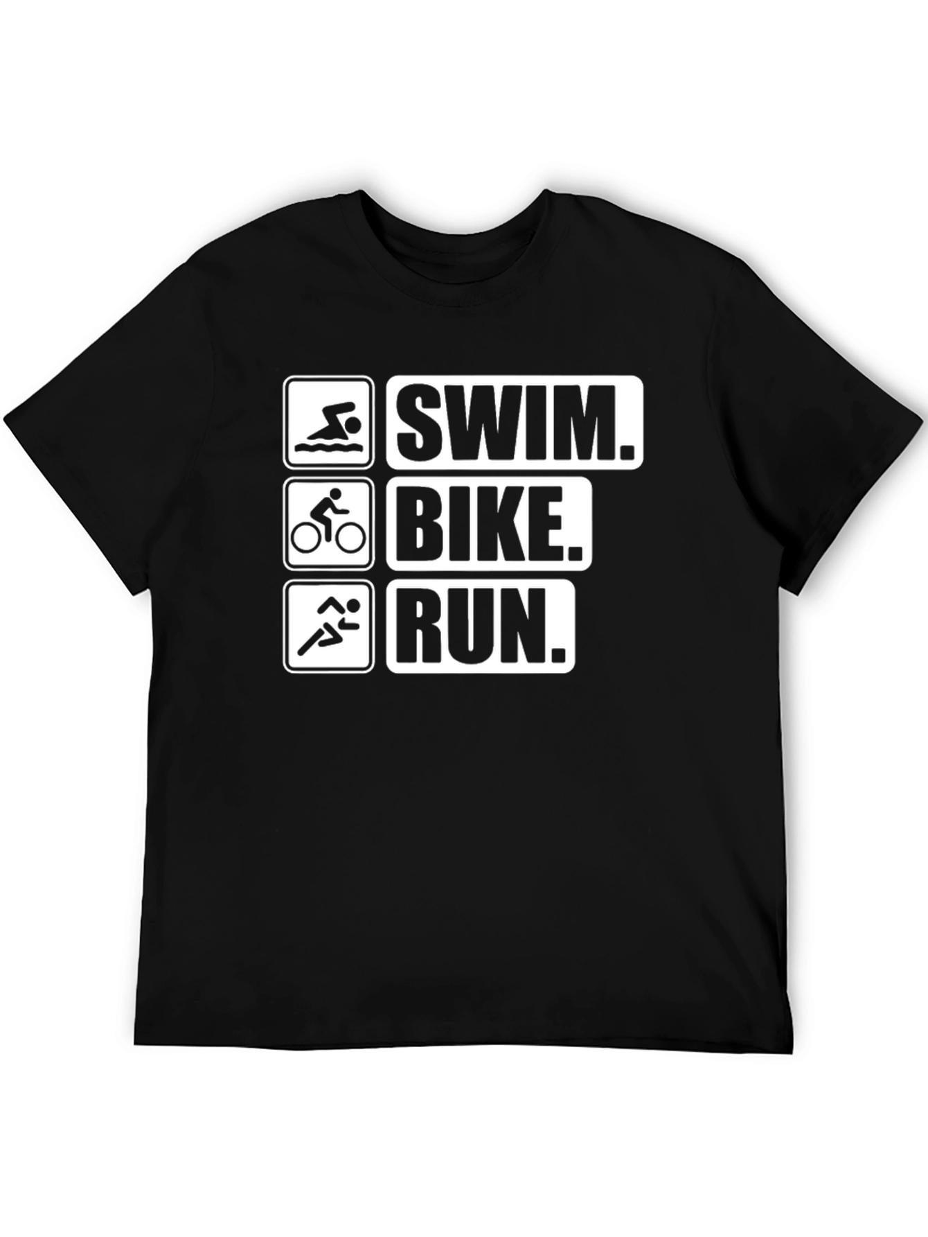 Triathlon Swim Bike Run T-Shirt