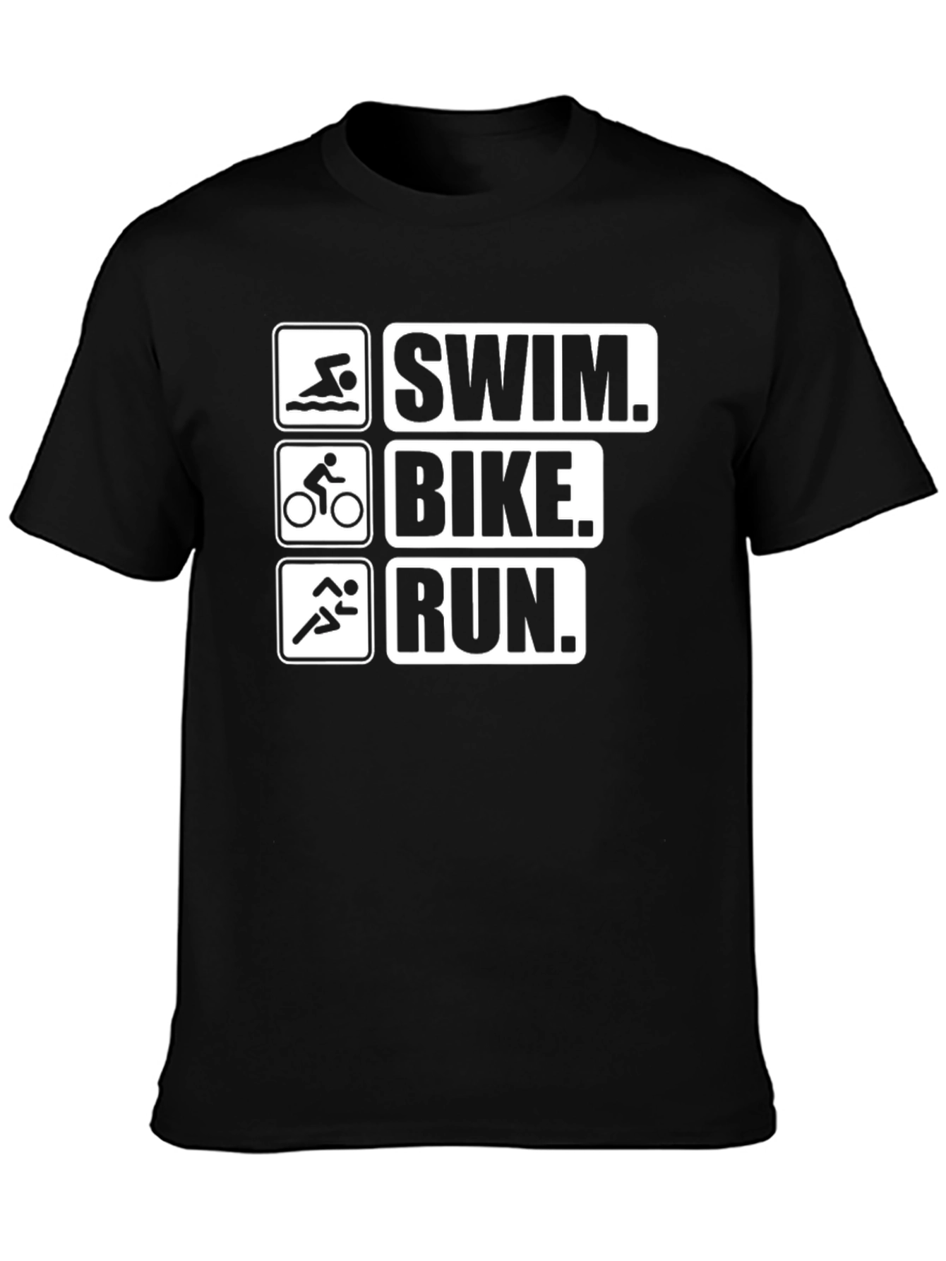 Triathlon Swim Bike Run T-Shirt