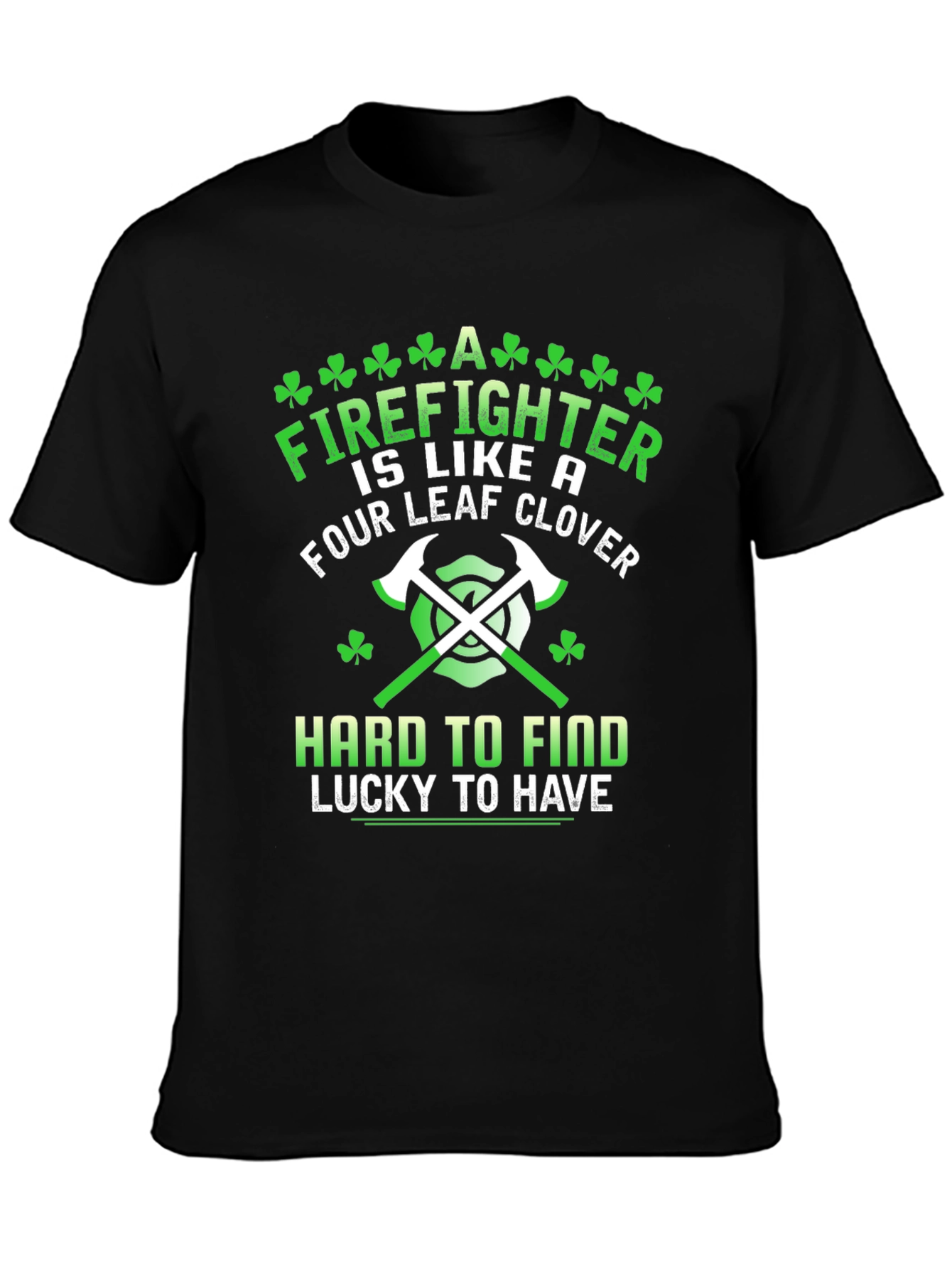 Firefighter St. Patricks Day T-Shirt