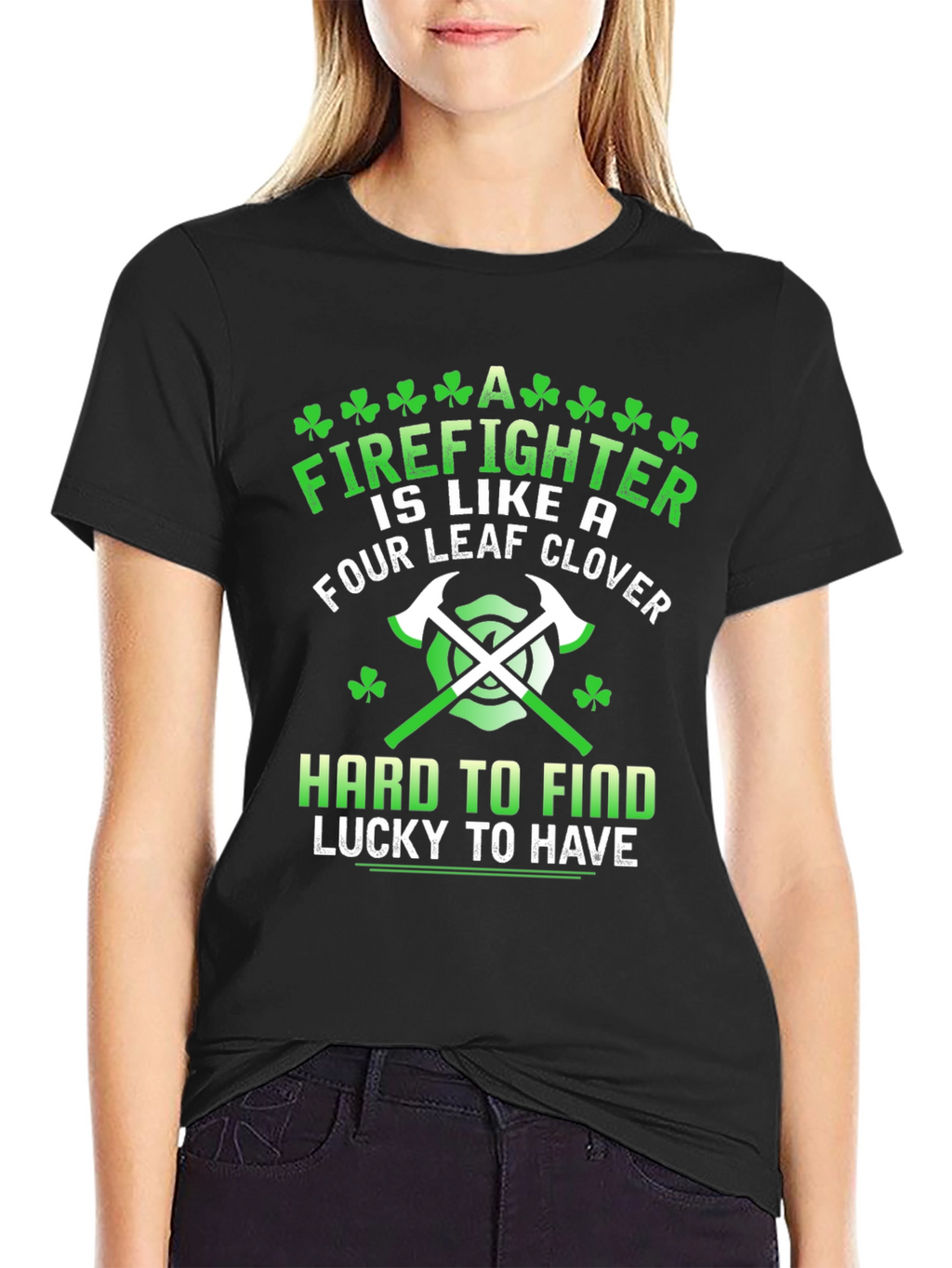Firefighter St. Patricks Day T-Shirt
