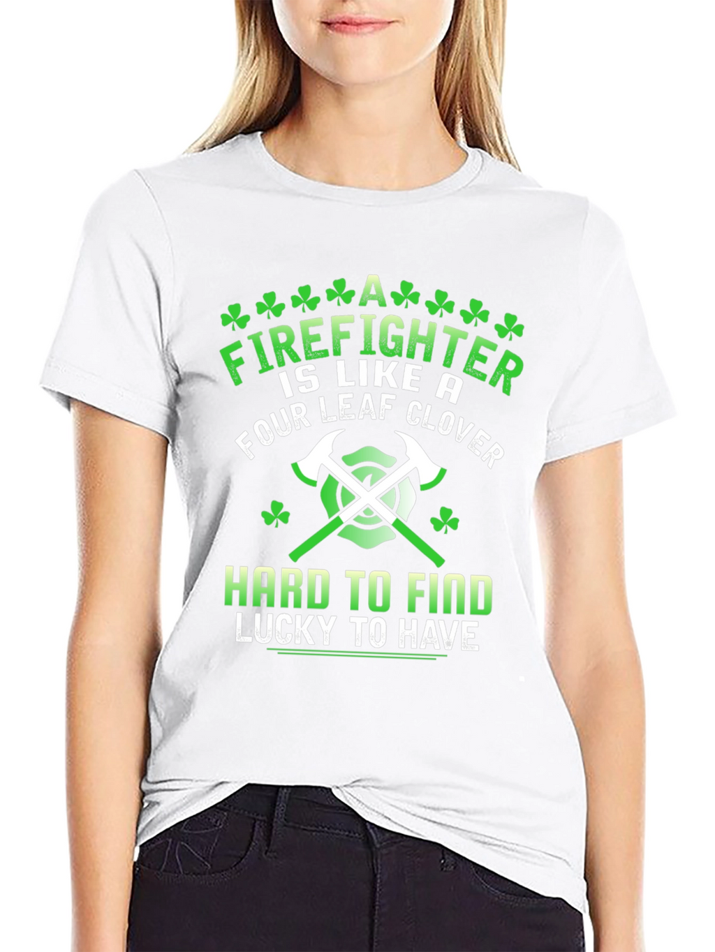 Firefighter St. Patricks Day T-Shirt