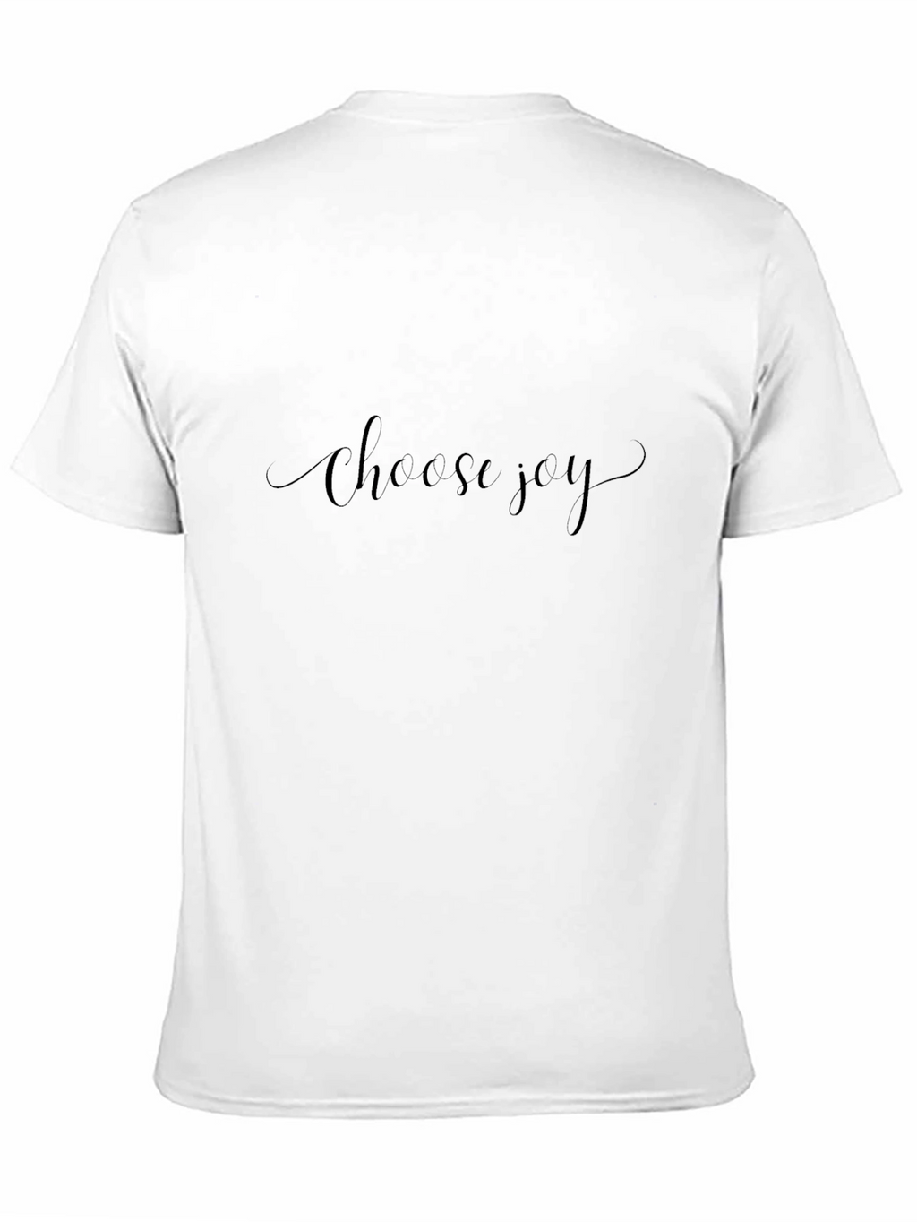 Choose Joy Black T-Shirt - Inspirational Graphic Tee