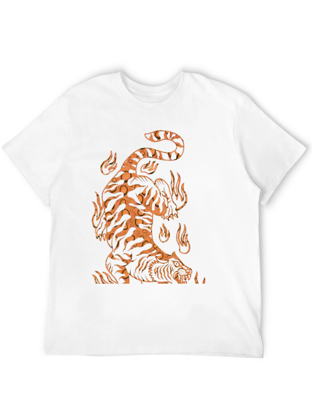 Black Tiger Graphic Tee - Mens
