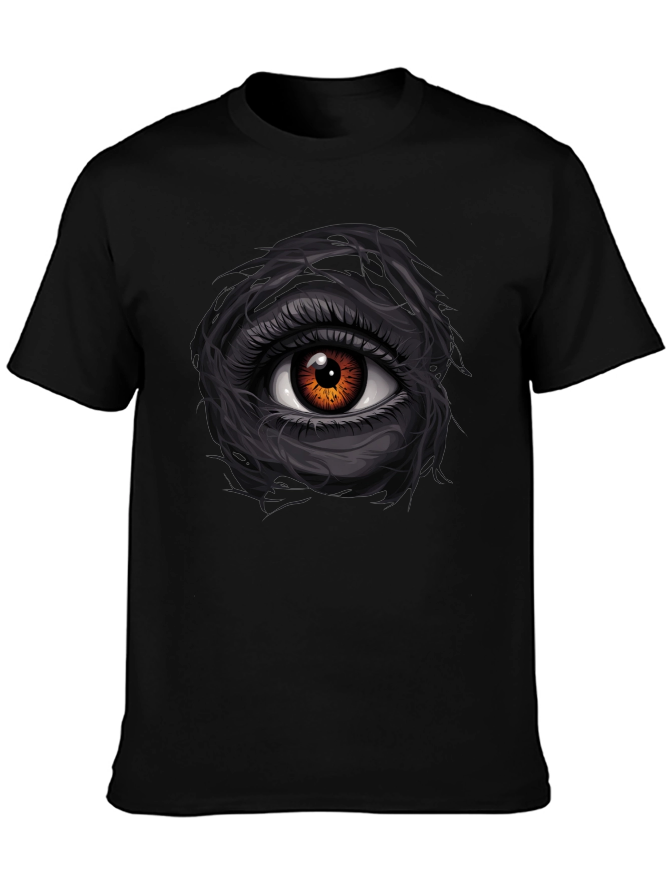 Eye Graphic Tee - Mens Black T-Shirt