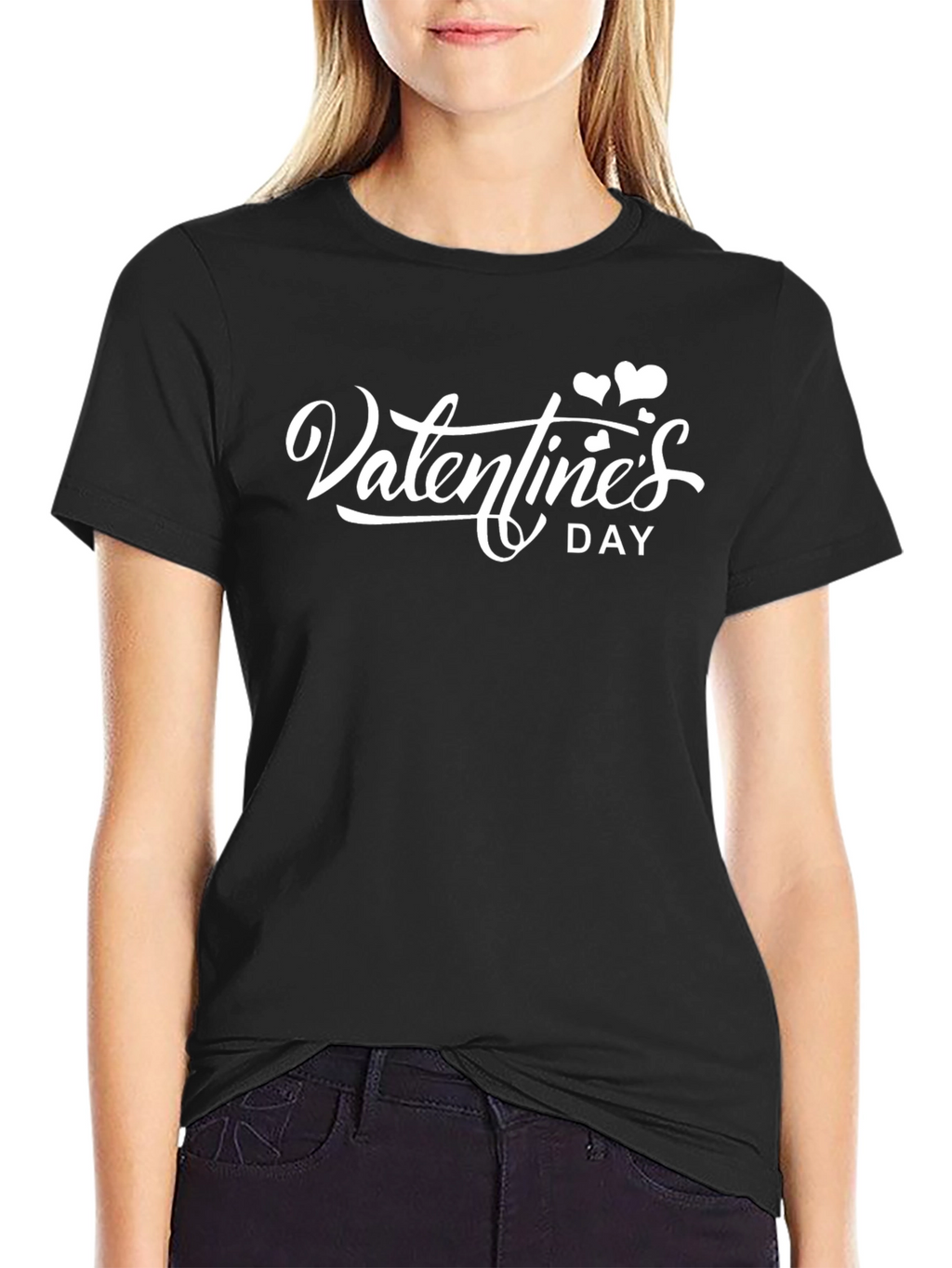 Valentines Day Black T-Shirt