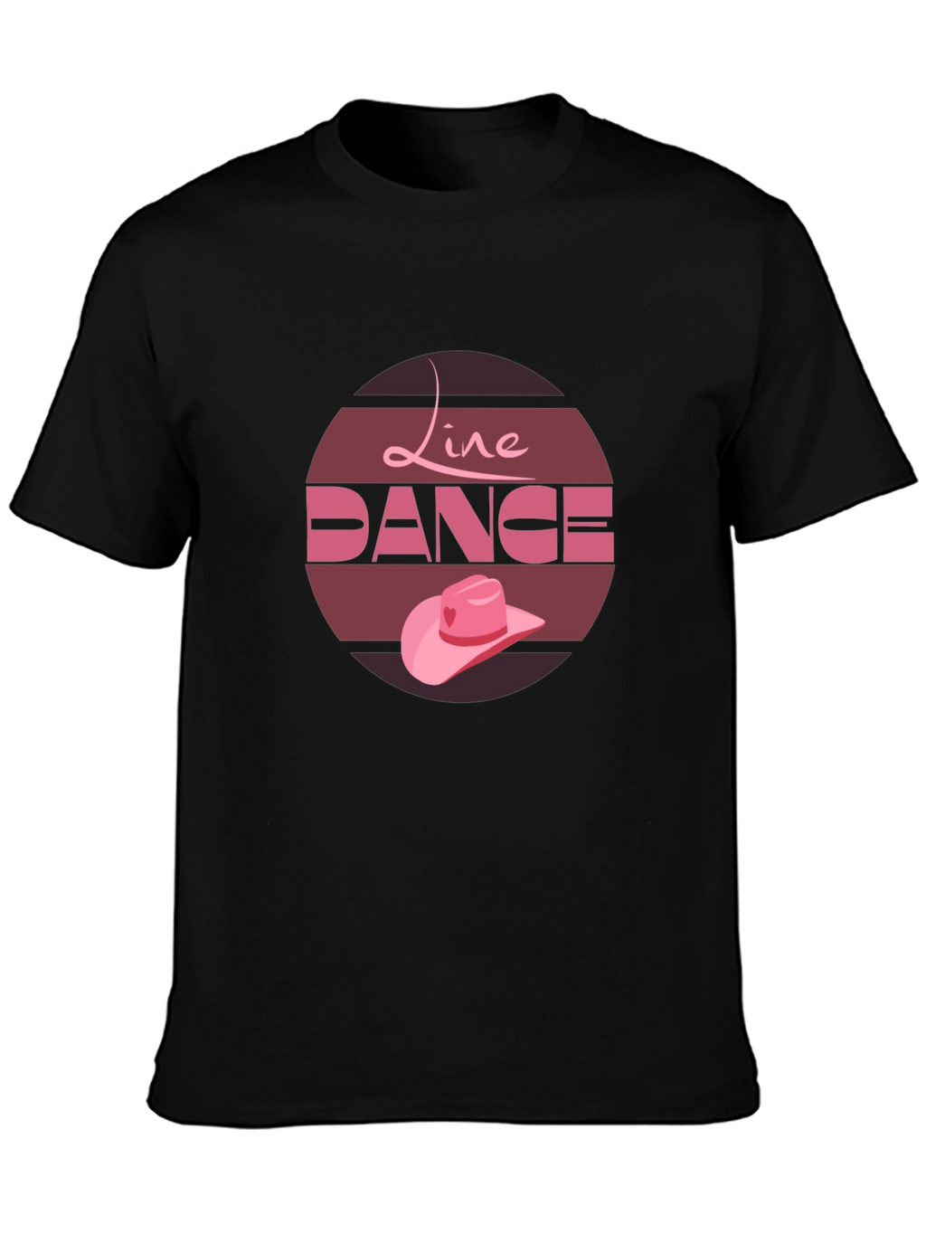 Line Dance Graphic Tee - Country Western Style