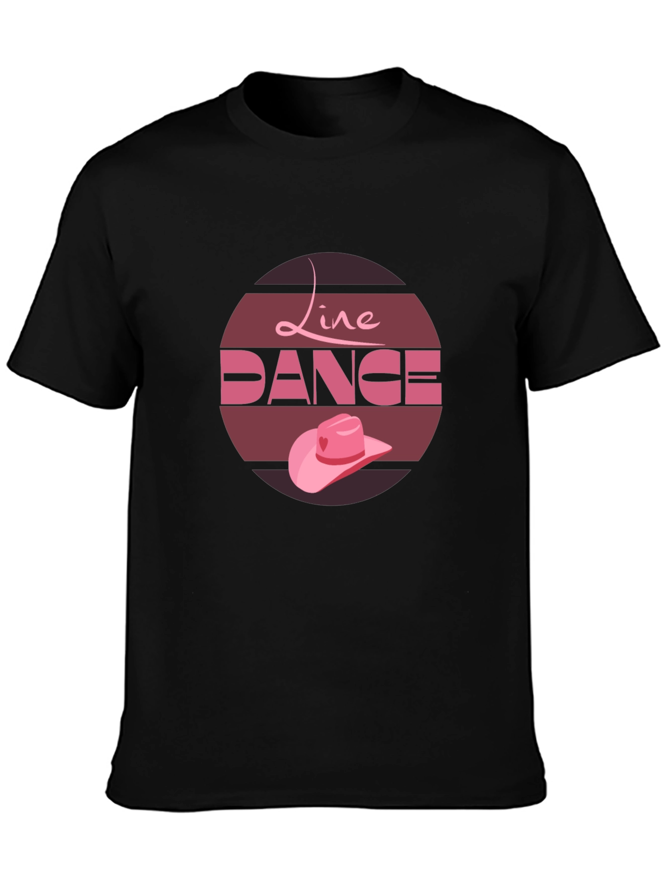 Line Dance Graphic Tee - Country Western Style